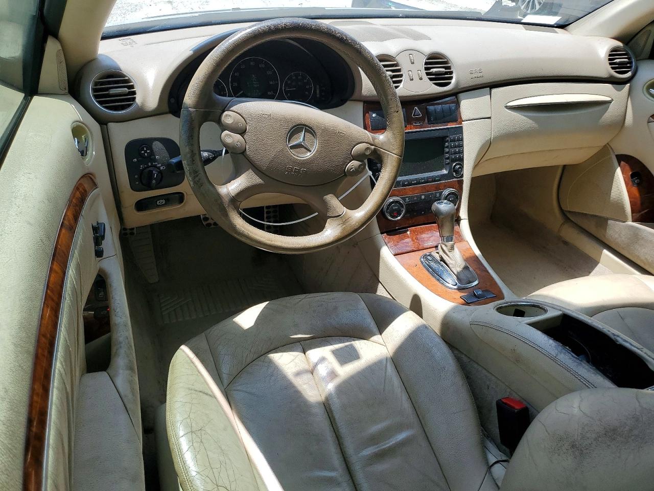 2008 Mercedes-benz Clk 350 Black vin: WDBTK56F88F236094