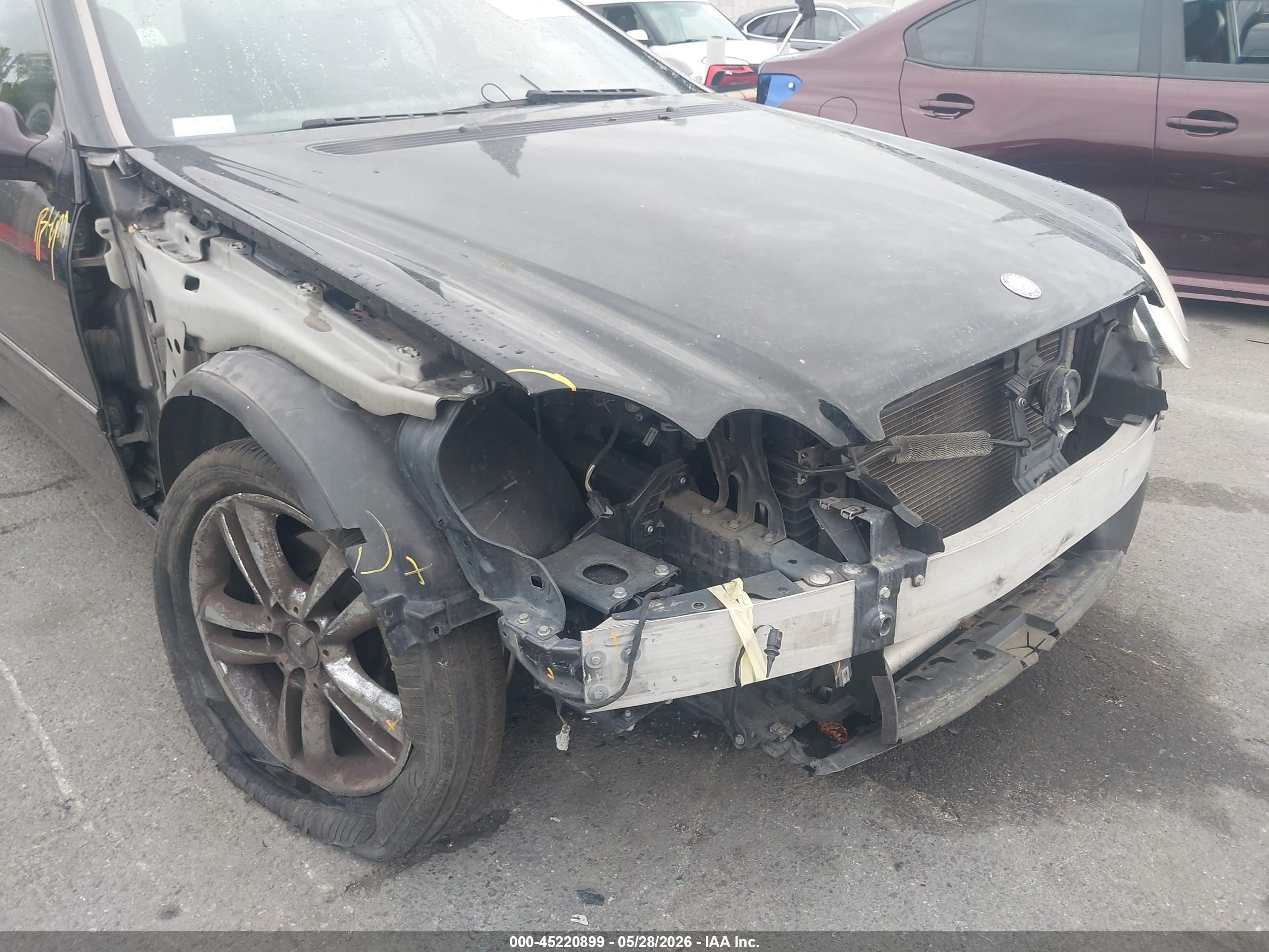 2008 Mercedes-benz Clk 350   Black vin: WDBTK56F88F256085