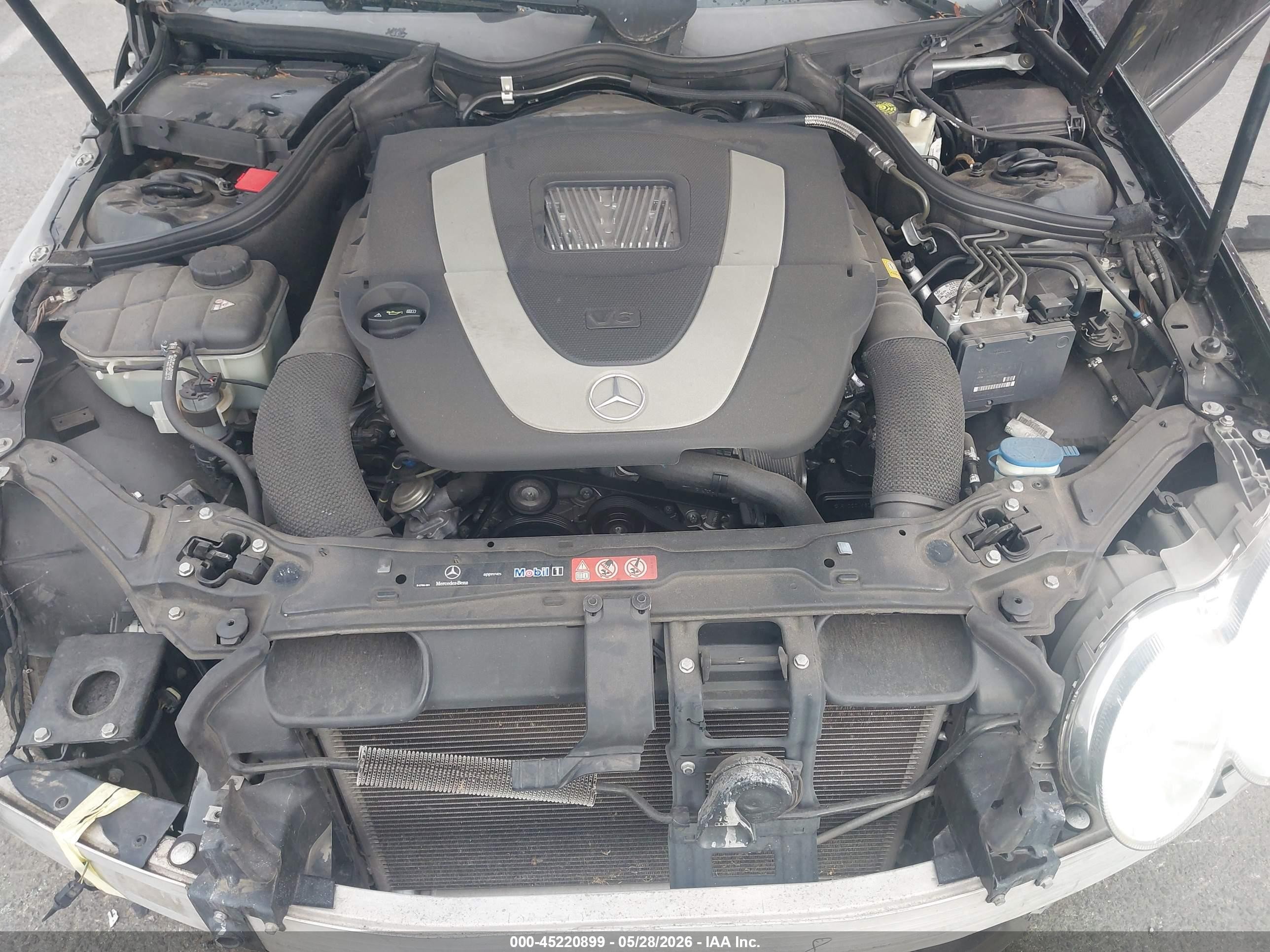 2008 Mercedes-benz Clk 350   Black vin: WDBTK56F88F256085