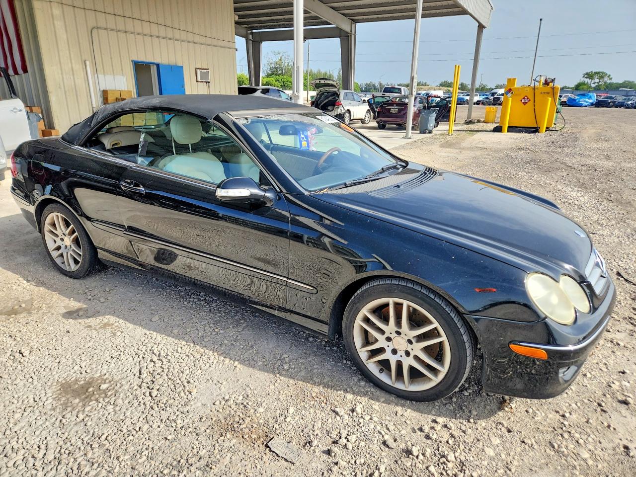 2009 Mercedes-benz Clk 350 Black vin: WDBTK56F89F266990
