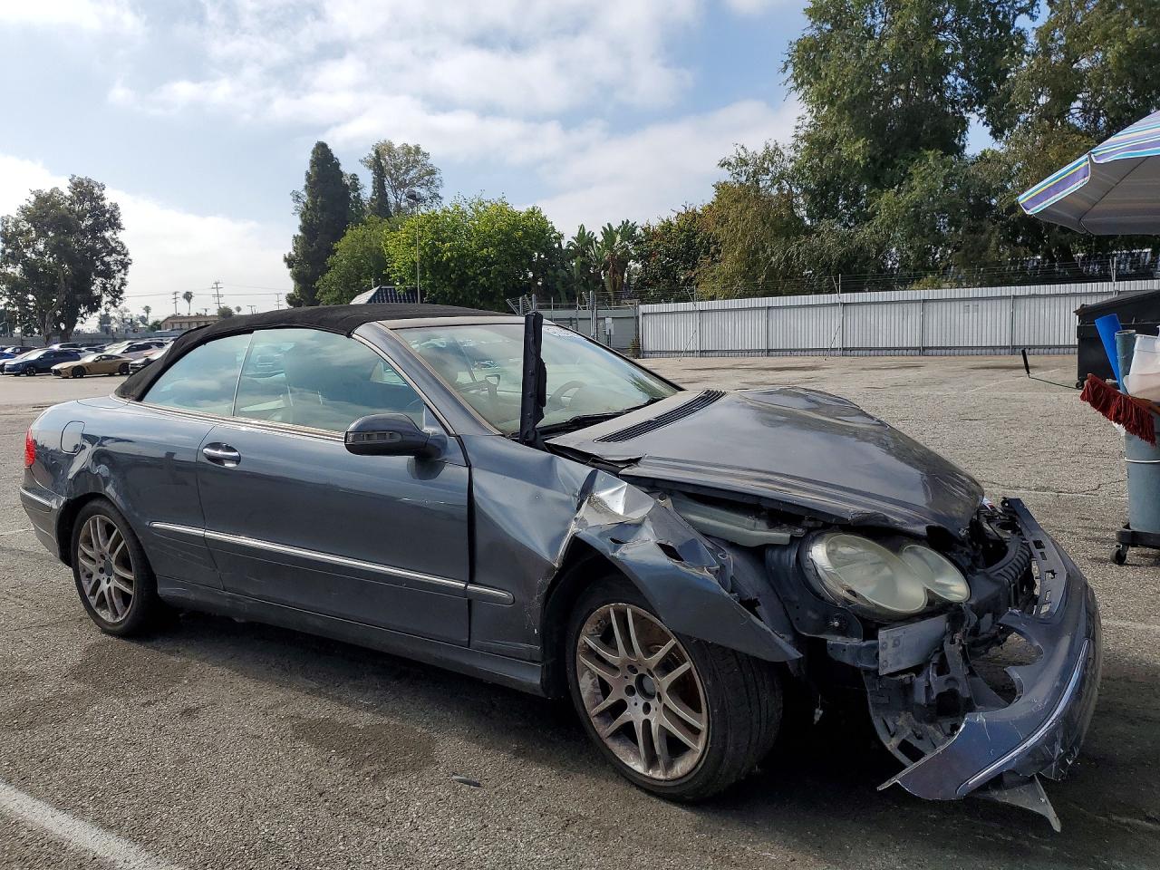 2009 Mercedes-benz Clk 350 Угольный vin: WDBTK56F89T104424