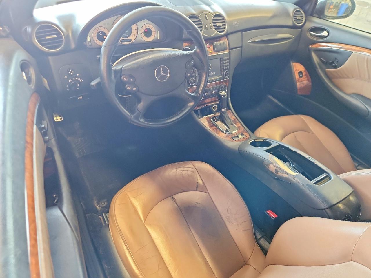 2009 Mercedes-benz Clk 350 Black vin: WDBTK56F89T105055