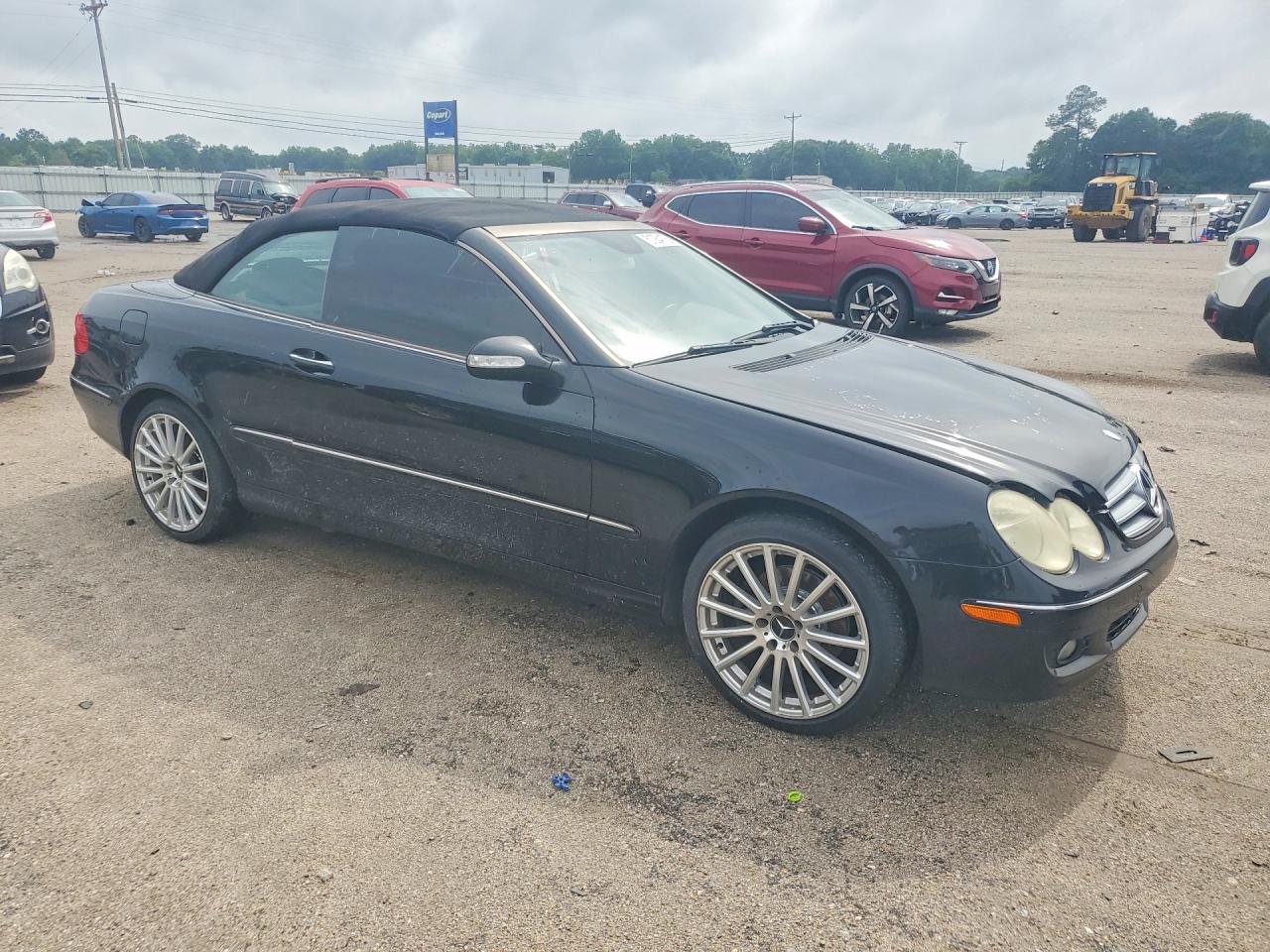 2006 Mercedes-benz Clk 350 Black vin: WDBTK56F96T074054