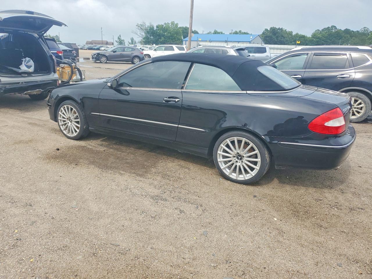 2006 Mercedes-benz Clk 350 Black vin: WDBTK56F96T074054