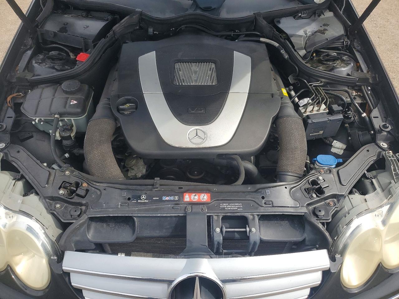 2006 Mercedes-benz Clk 350 Black vin: WDBTK56F96T074054
