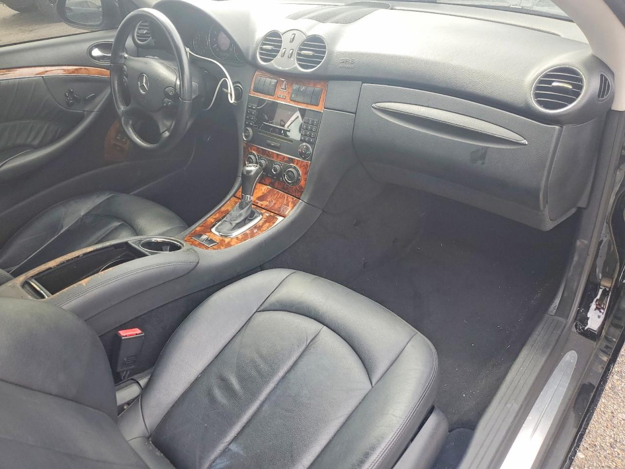 2006 Mercedes-benz Clk 350 Black vin: WDBTK56F96T074054