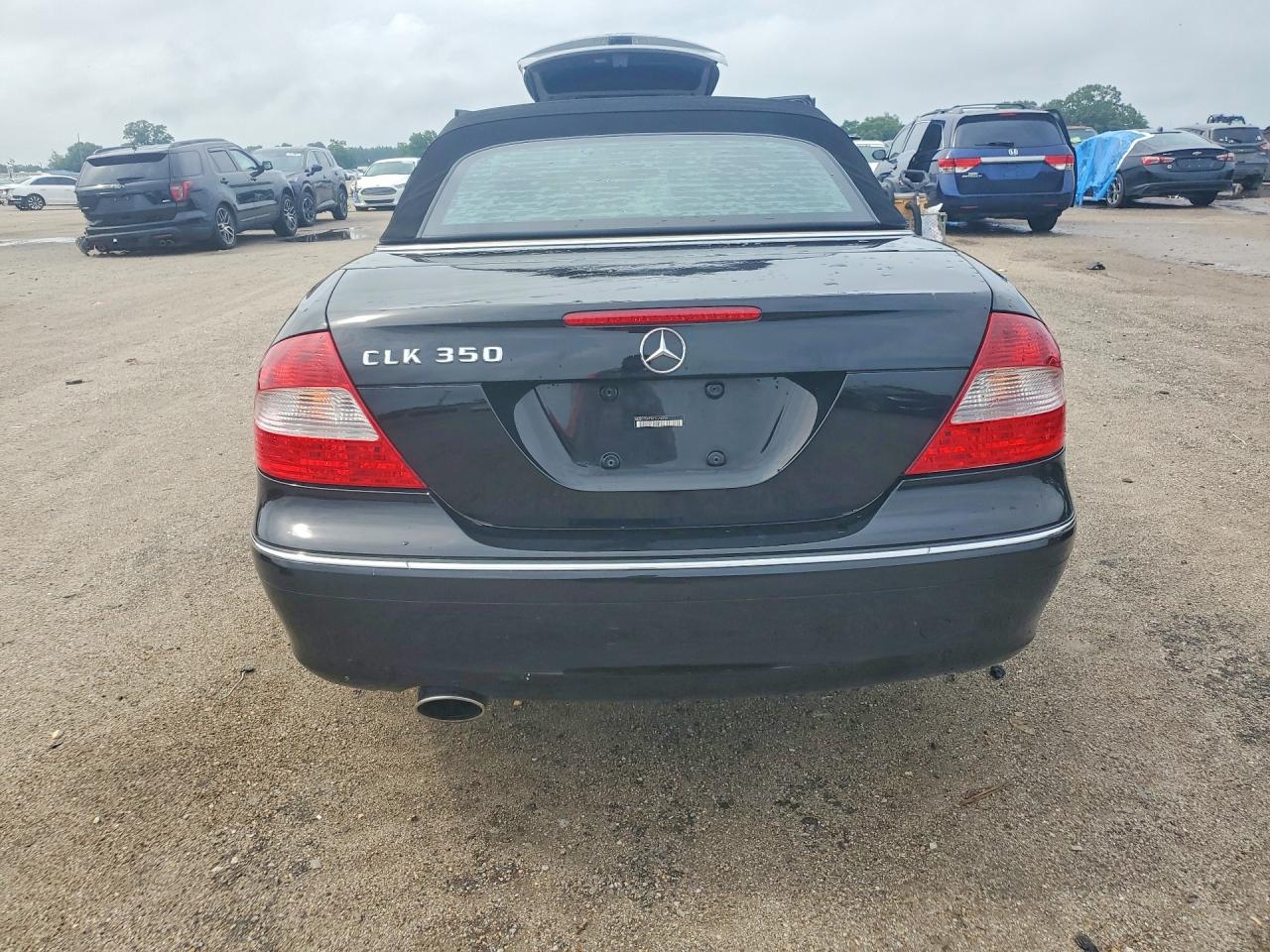 2006 Mercedes-benz Clk 350 Black vin: WDBTK56F96T074054