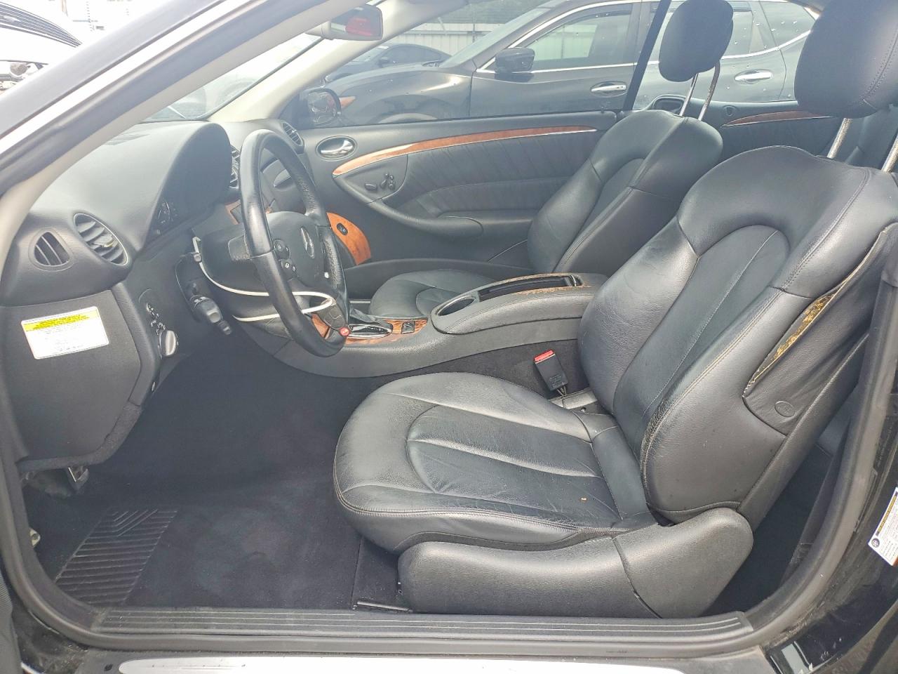 2006 Mercedes-benz Clk 350 Black vin: WDBTK56F96T074054