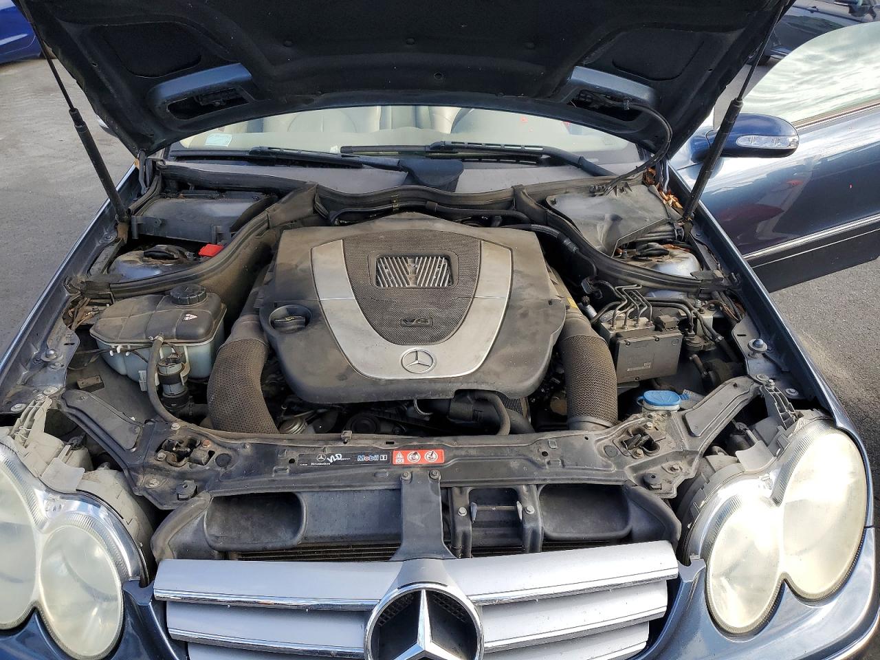 2007 Mercedes-benz Clk 350 Blue vin: WDBTK56F97T081541