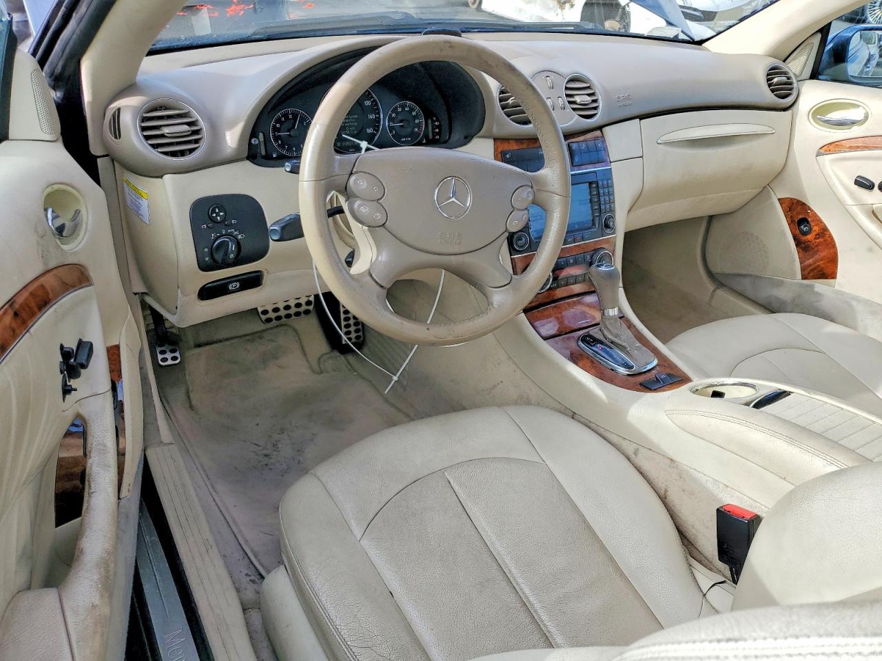 2007 Mercedes-benz Clk 350 Blue vin: WDBTK56F97T081541
