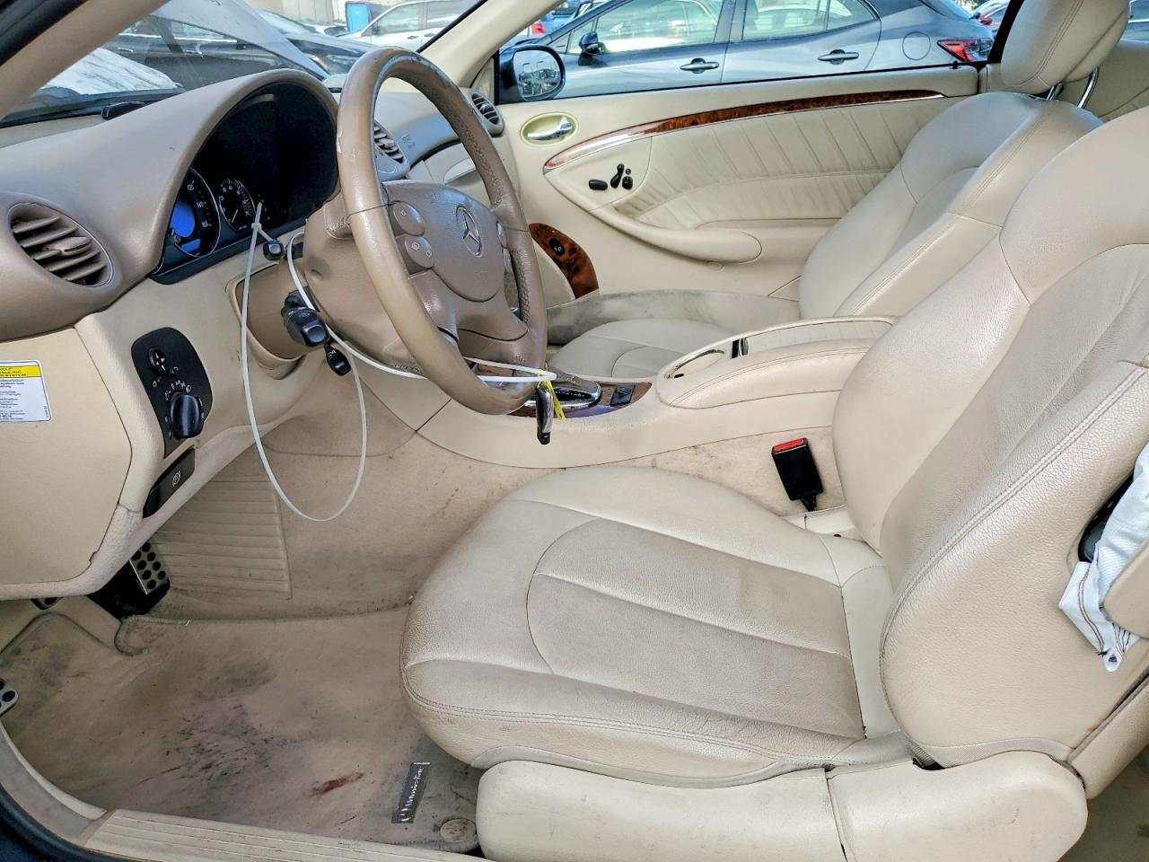 2007 Mercedes-benz Clk 350 Blue vin: WDBTK56F97T081541
