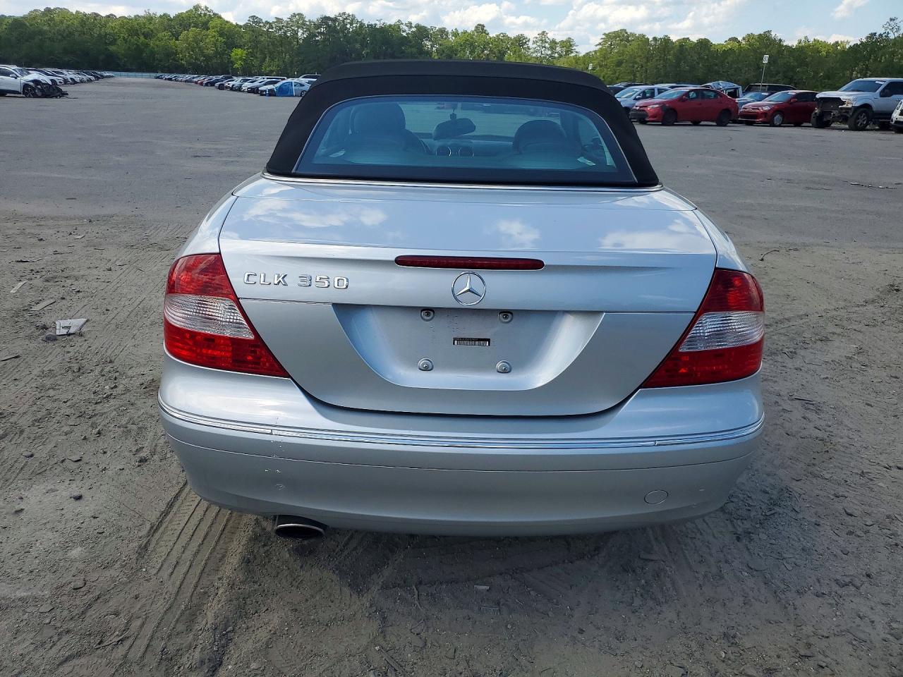 2009 Mercedes-benz Clk 350 Silver vin: WDBTK56F99T109602