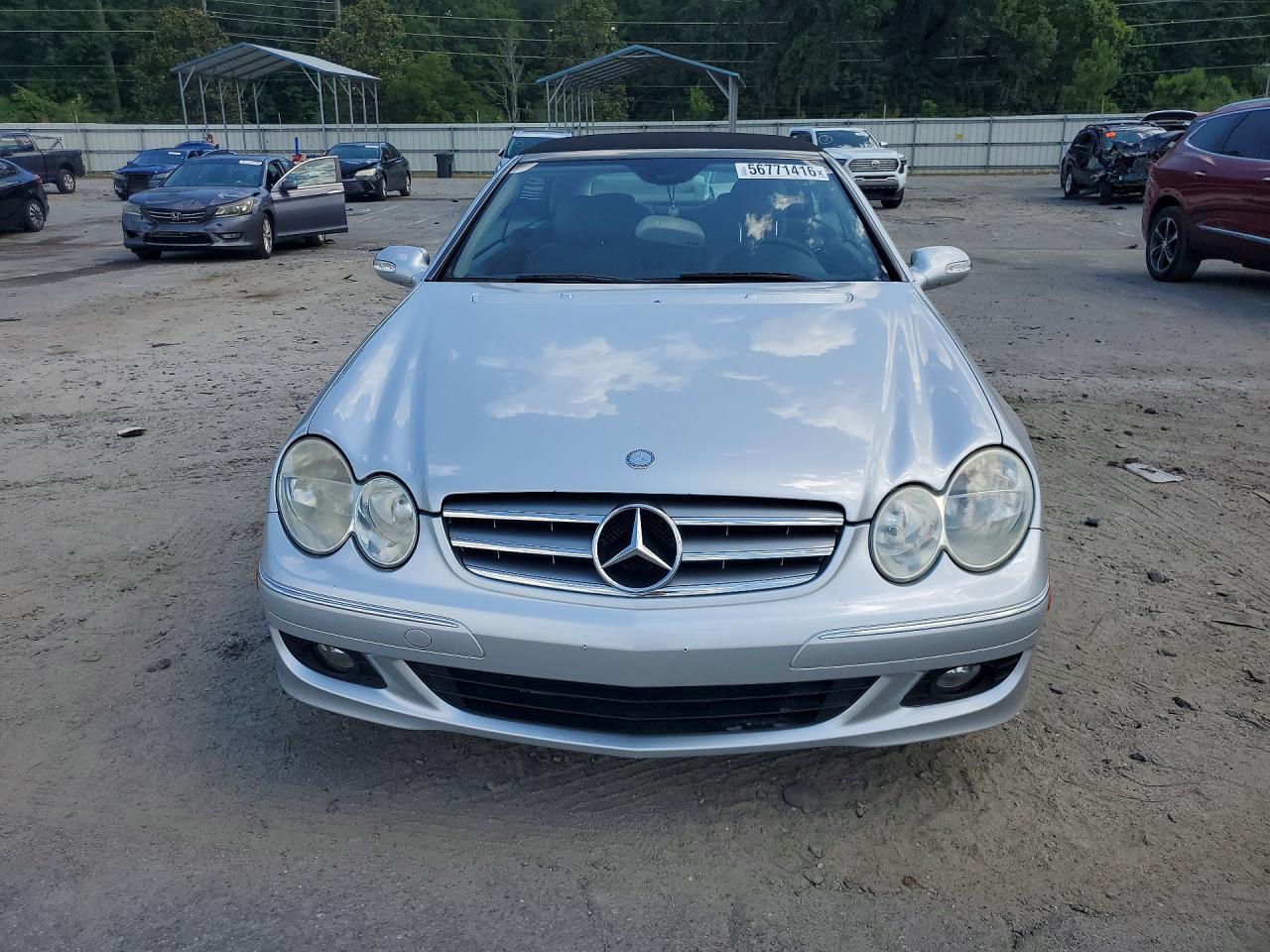 2009 Mercedes-benz Clk 350 Silver vin: WDBTK56F99T109602