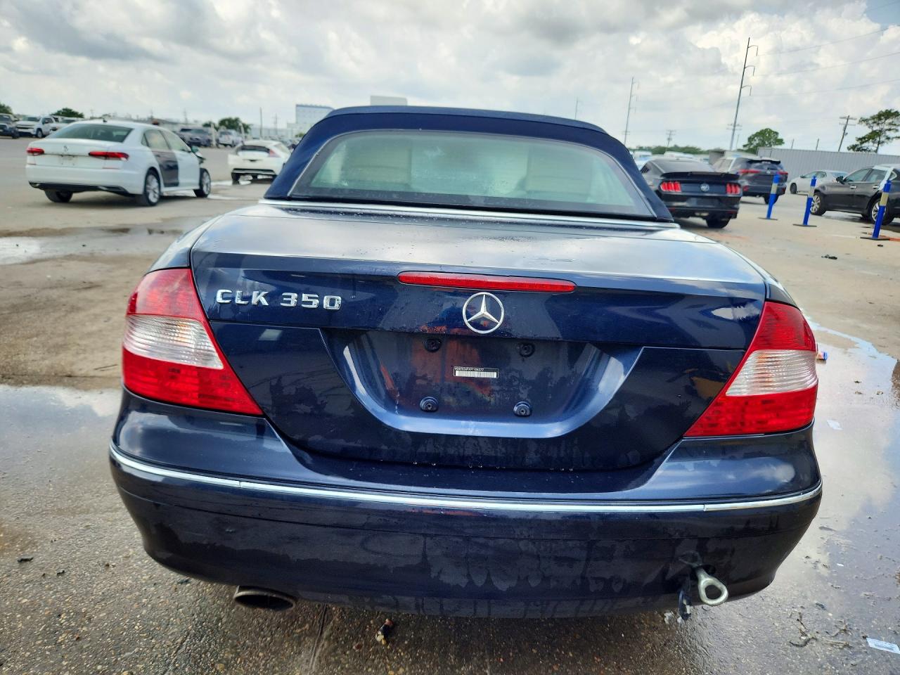 2009 Mercedes-benz Clk 350 Blue vin: WDBTK56FX9T104277