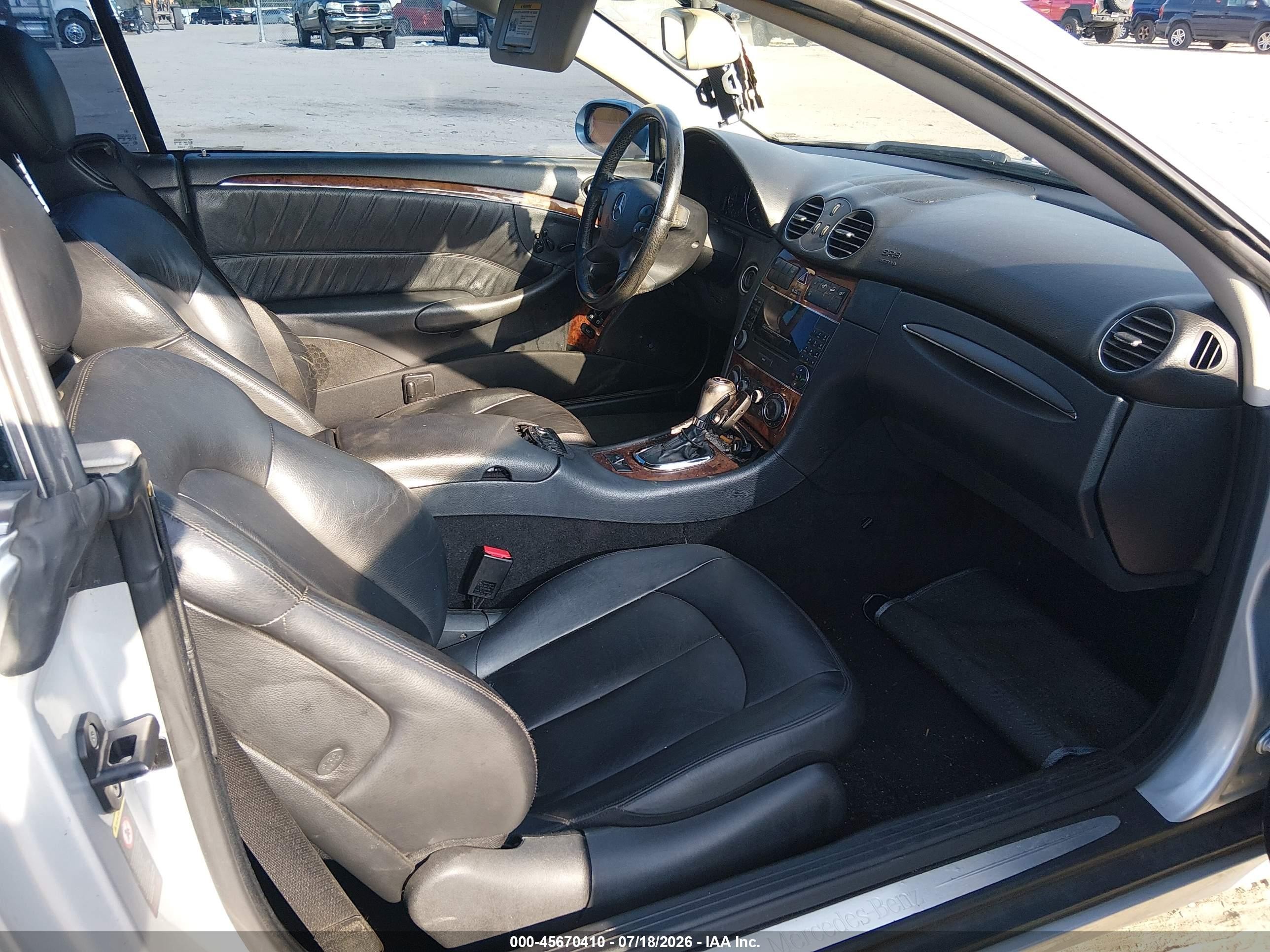 2006 Mercedes-benz Clk 350 Silver vin: WDBTK56G06T056034