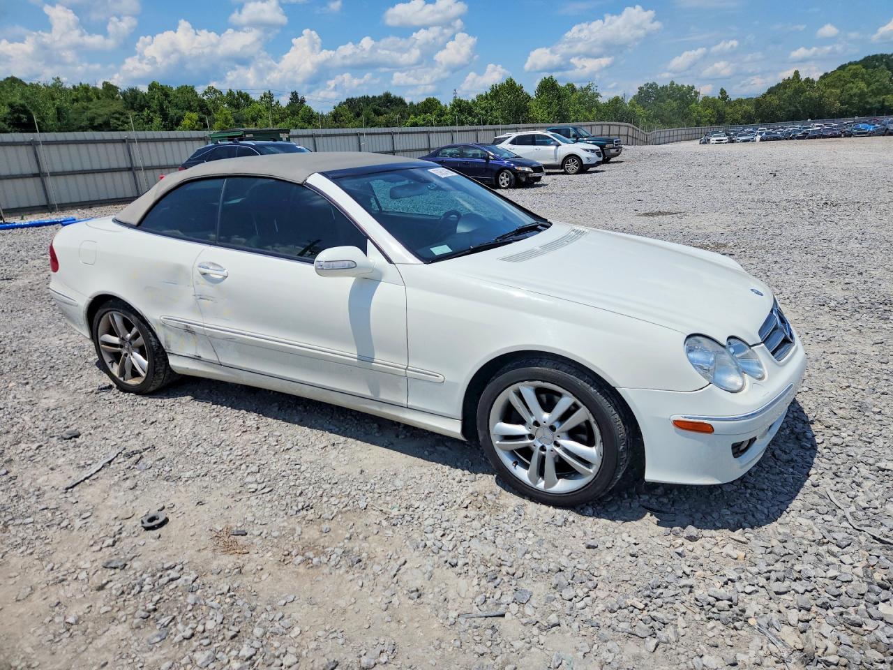 2006 Mercedes-benz Clk 350 Белый vin: WDBTK56G06T056860