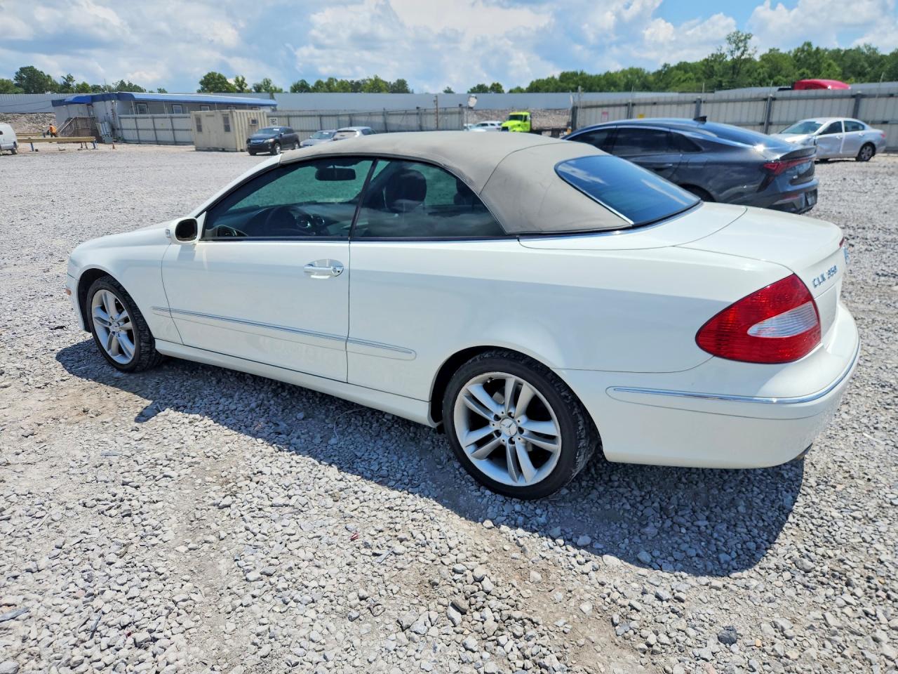 2006 Mercedes-benz Clk 350 Белый vin: WDBTK56G06T056860