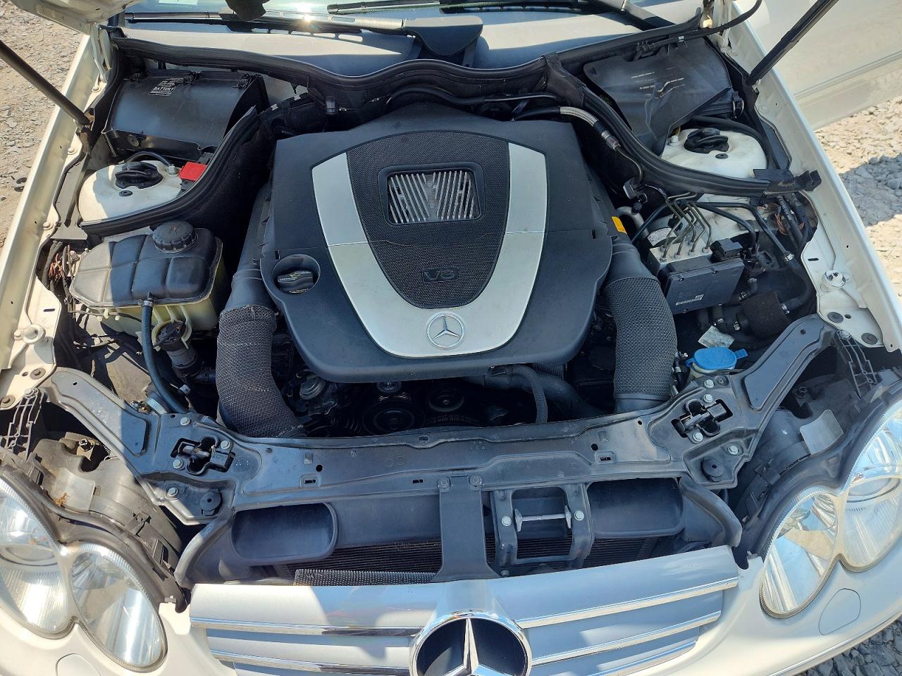 2006 Mercedes-benz Clk 350 Белый vin: WDBTK56G06T056860