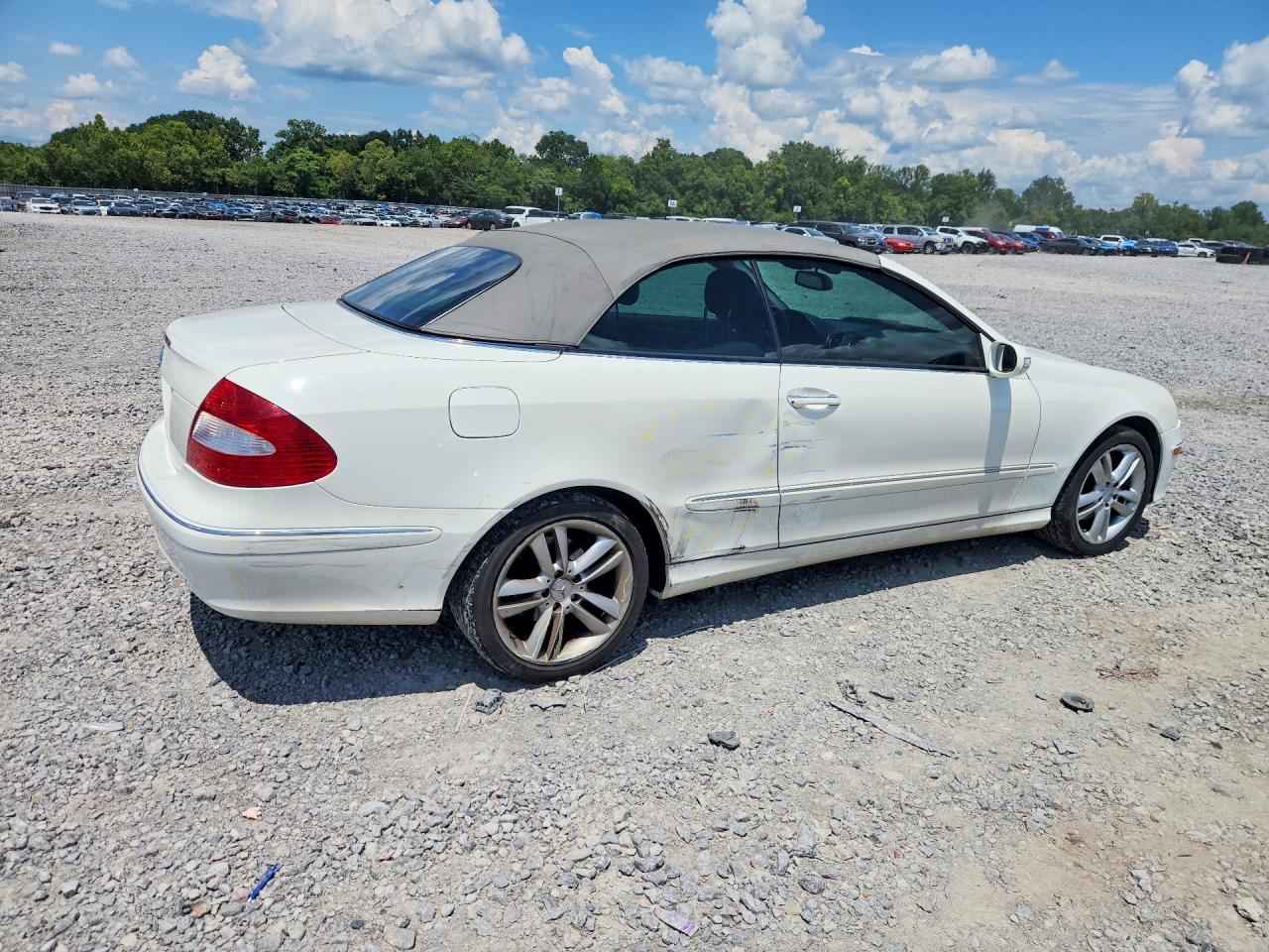 2006 Mercedes-benz Clk 350 Белый vin: WDBTK56G06T056860