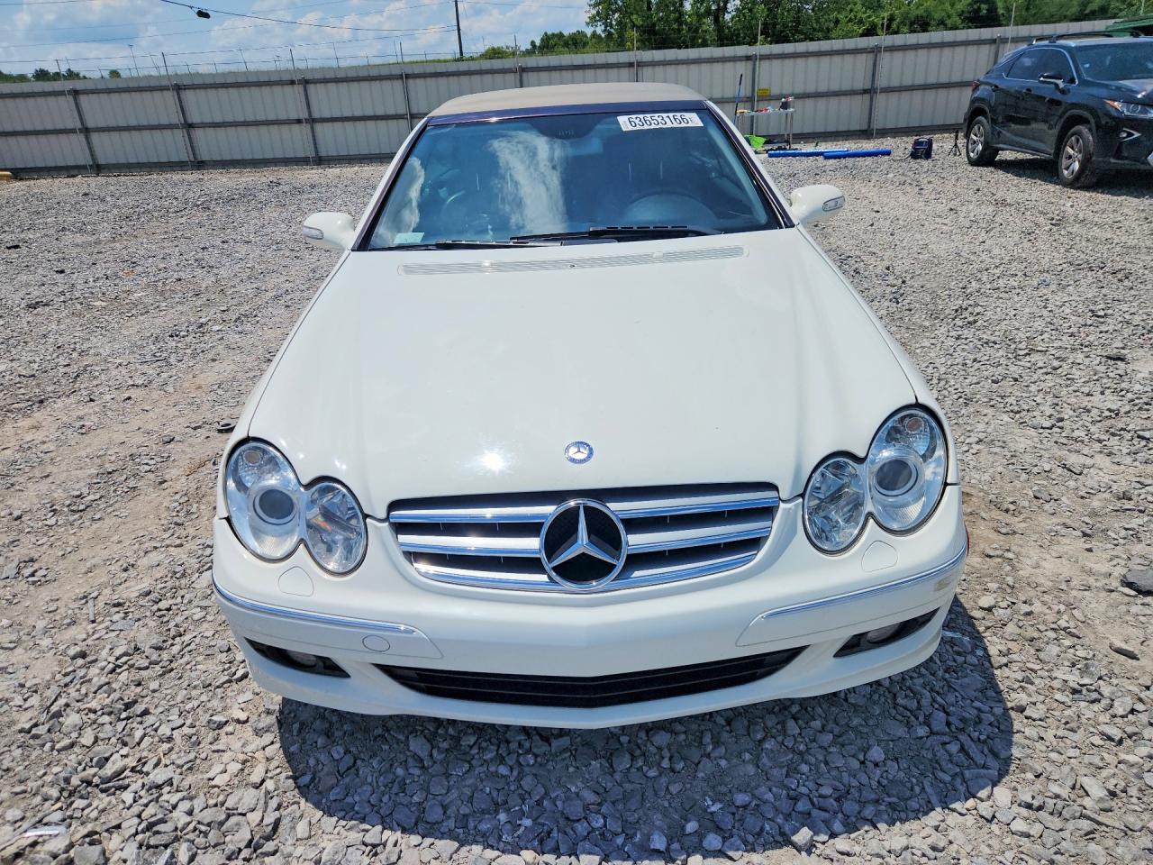 2006 Mercedes-benz Clk 350 Белый vin: WDBTK56G06T056860
