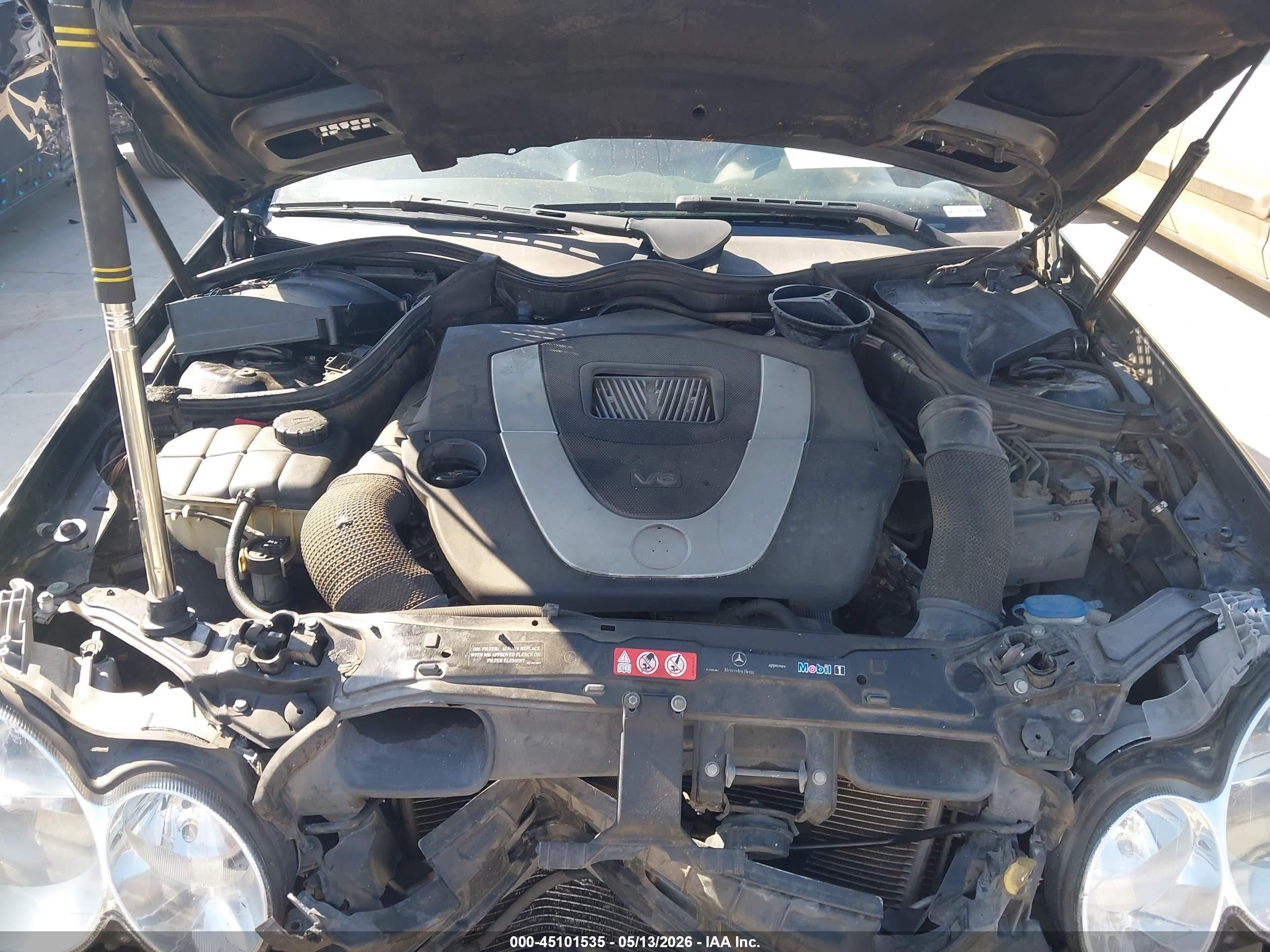 2006 Mercedes-benz Clk 350   Black vin: WDBTK56G06T061489