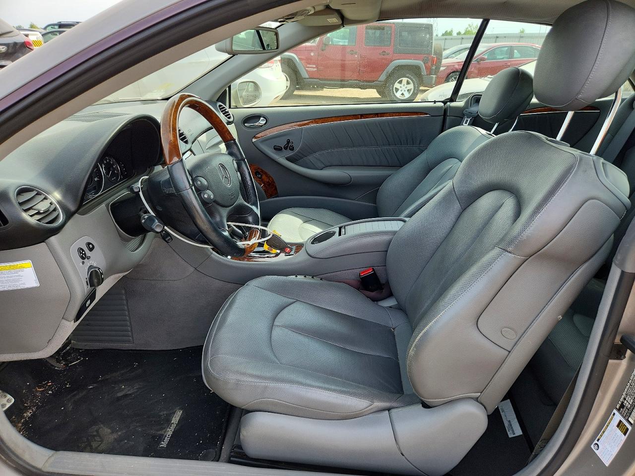 2006 Mercedes-benz Clk 350 Silver vin: WDBTK56G26T068542