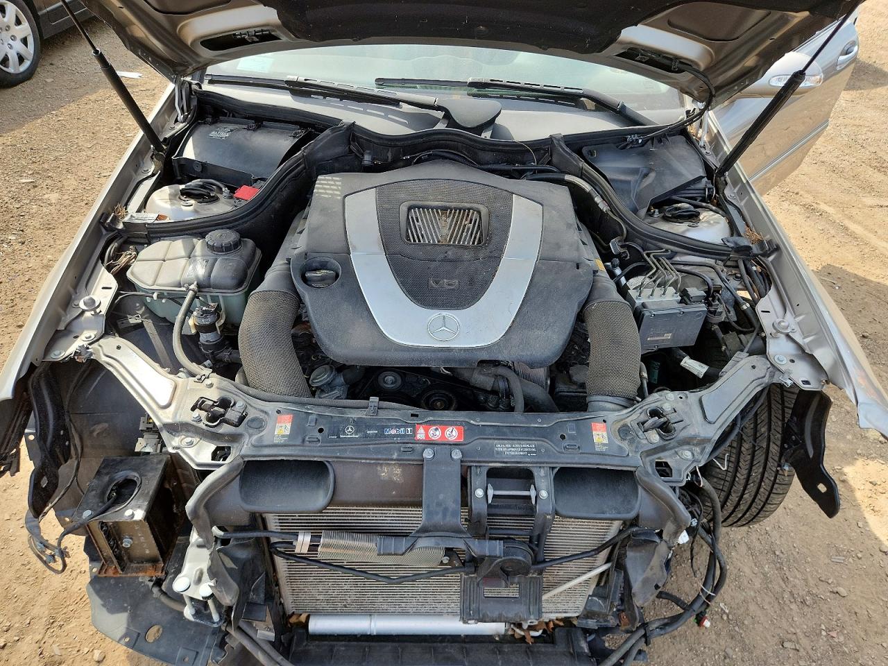 2006 Mercedes-benz Clk 350 Silver vin: WDBTK56G26T068542
