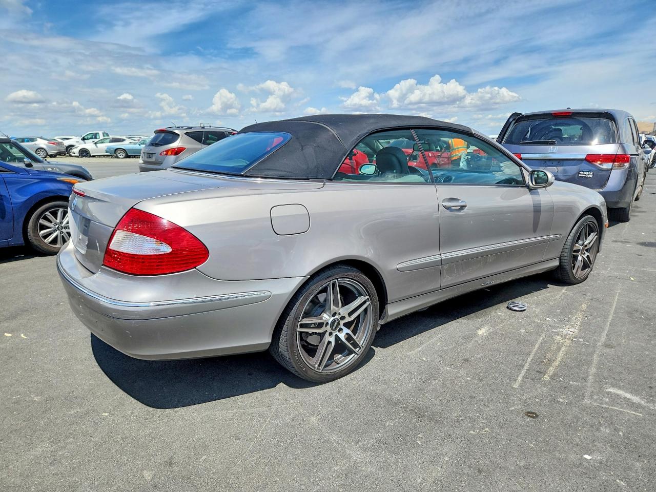 2006 Mercedes-benz Clk 350 Silver vin: WDBTK56G36T064144