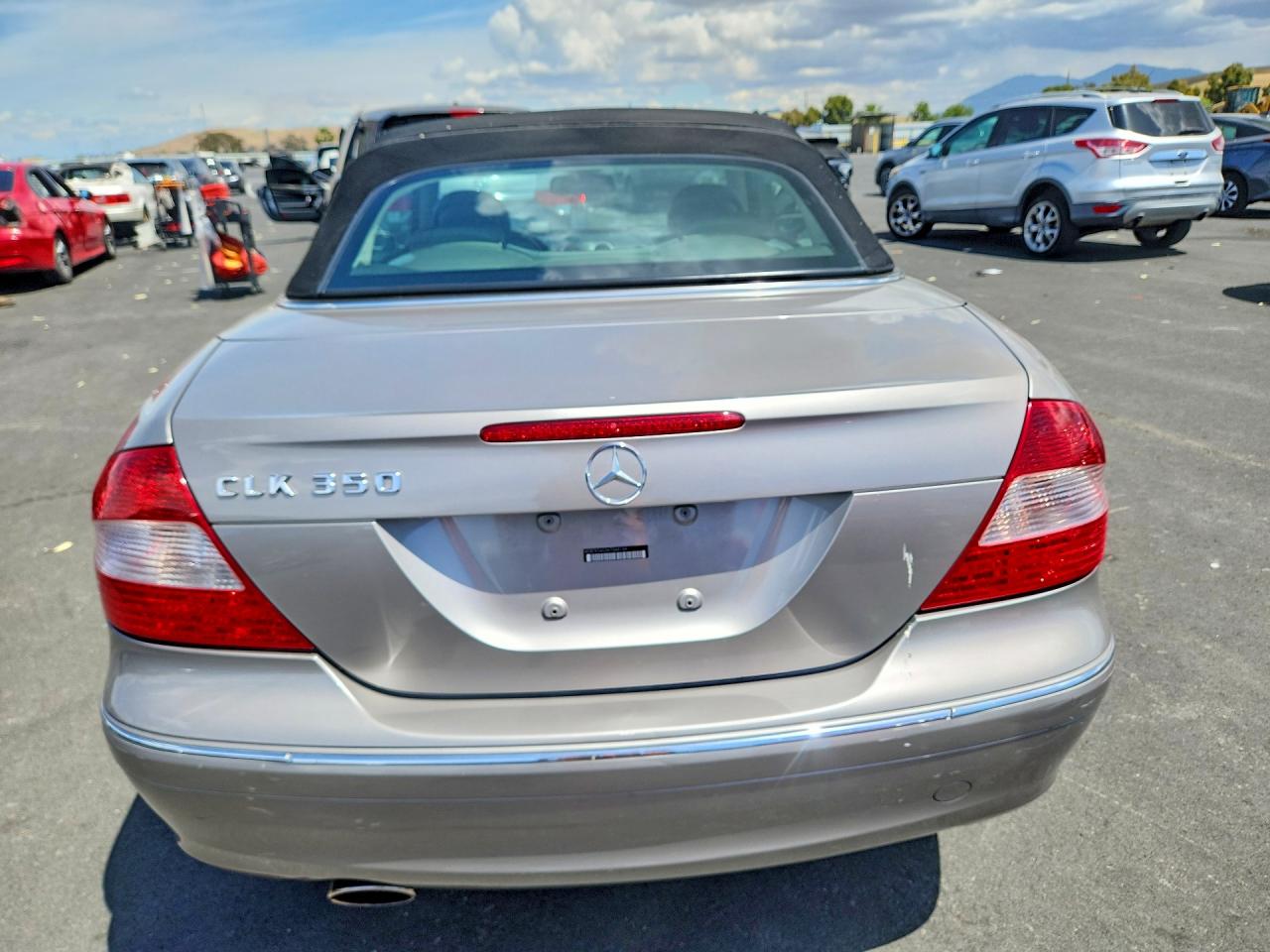 2006 Mercedes-benz Clk 350 Silver vin: WDBTK56G36T064144