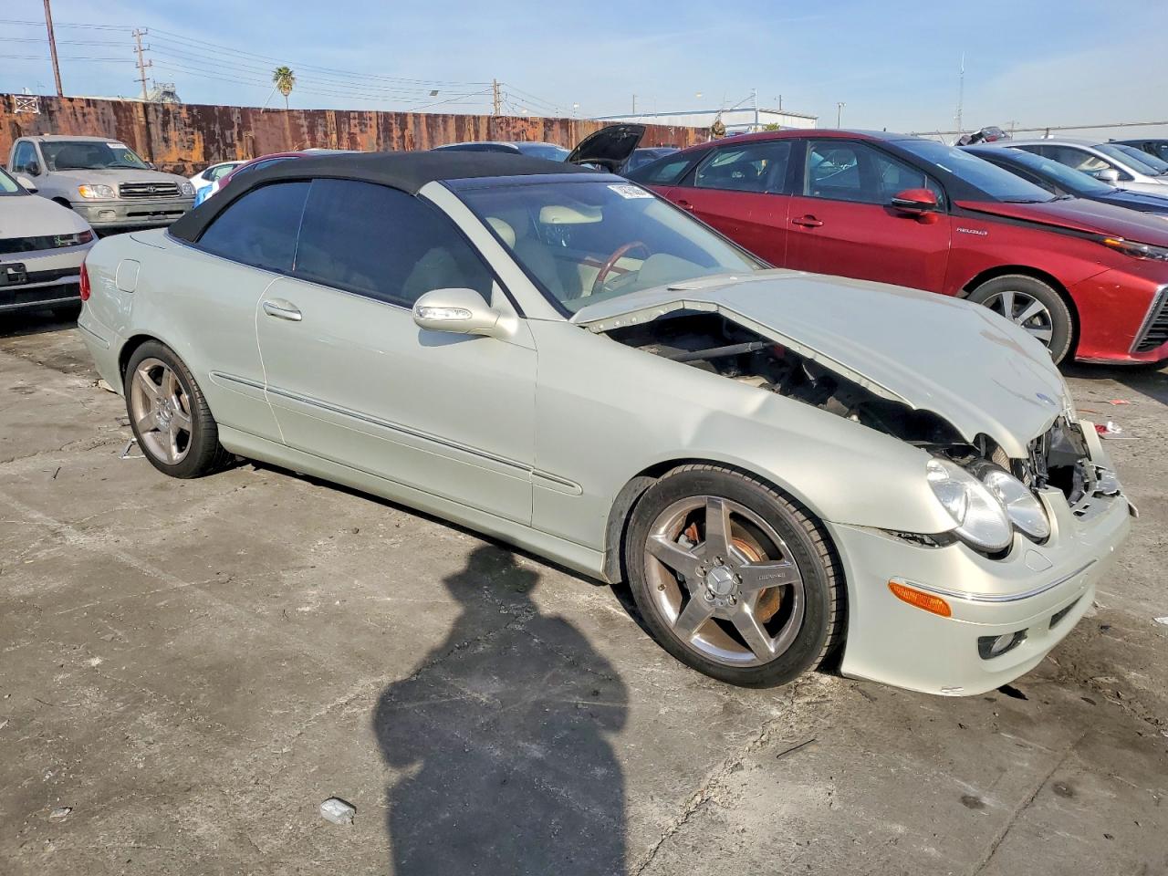 2006 Mercedes-benz Clk 350 Silver vin: WDBTK56G56T065523