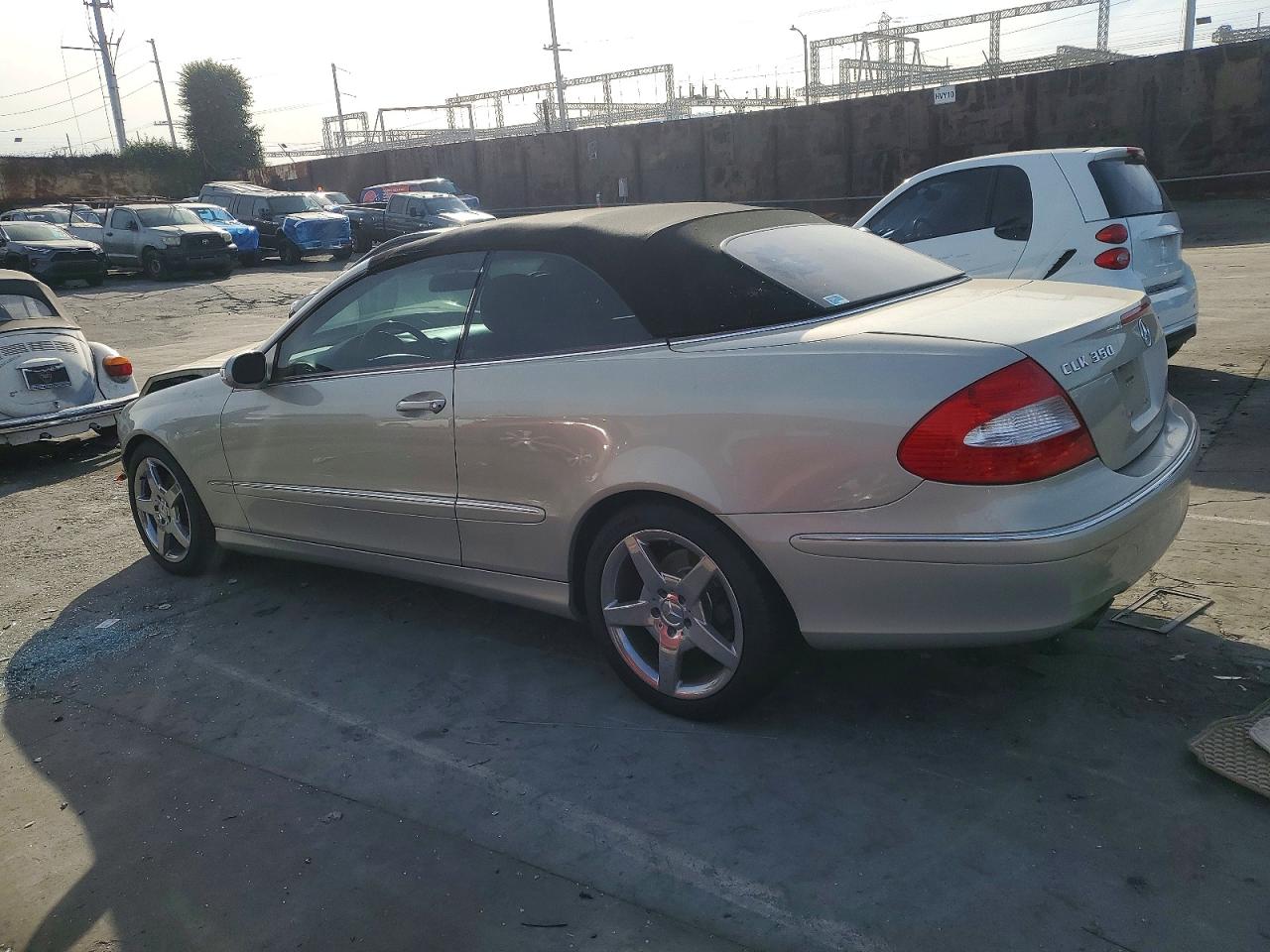 2006 Mercedes-benz Clk 350 Silver vin: WDBTK56G56T065523