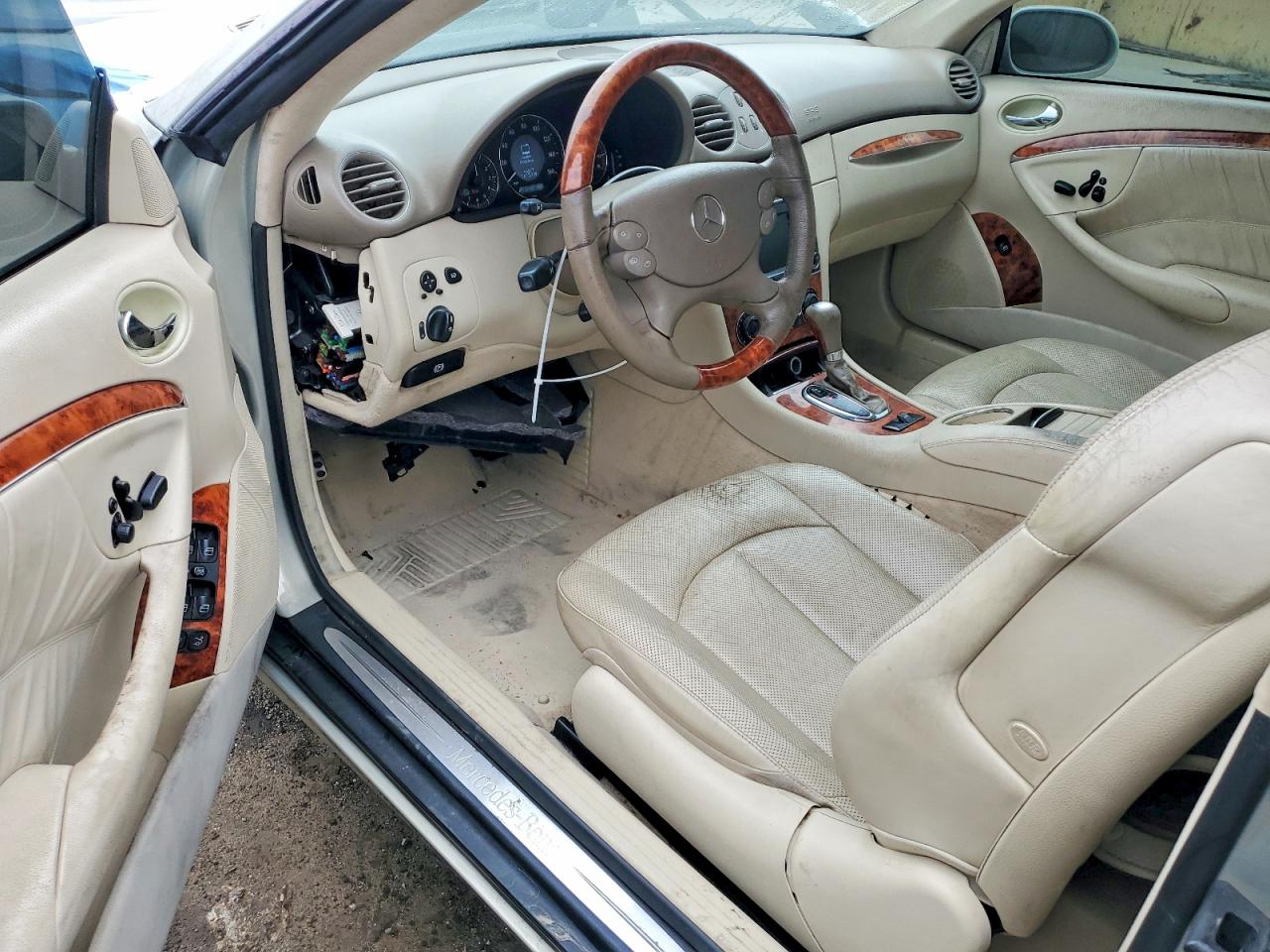 2006 Mercedes-benz Clk 350 Silver vin: WDBTK56G56T065523