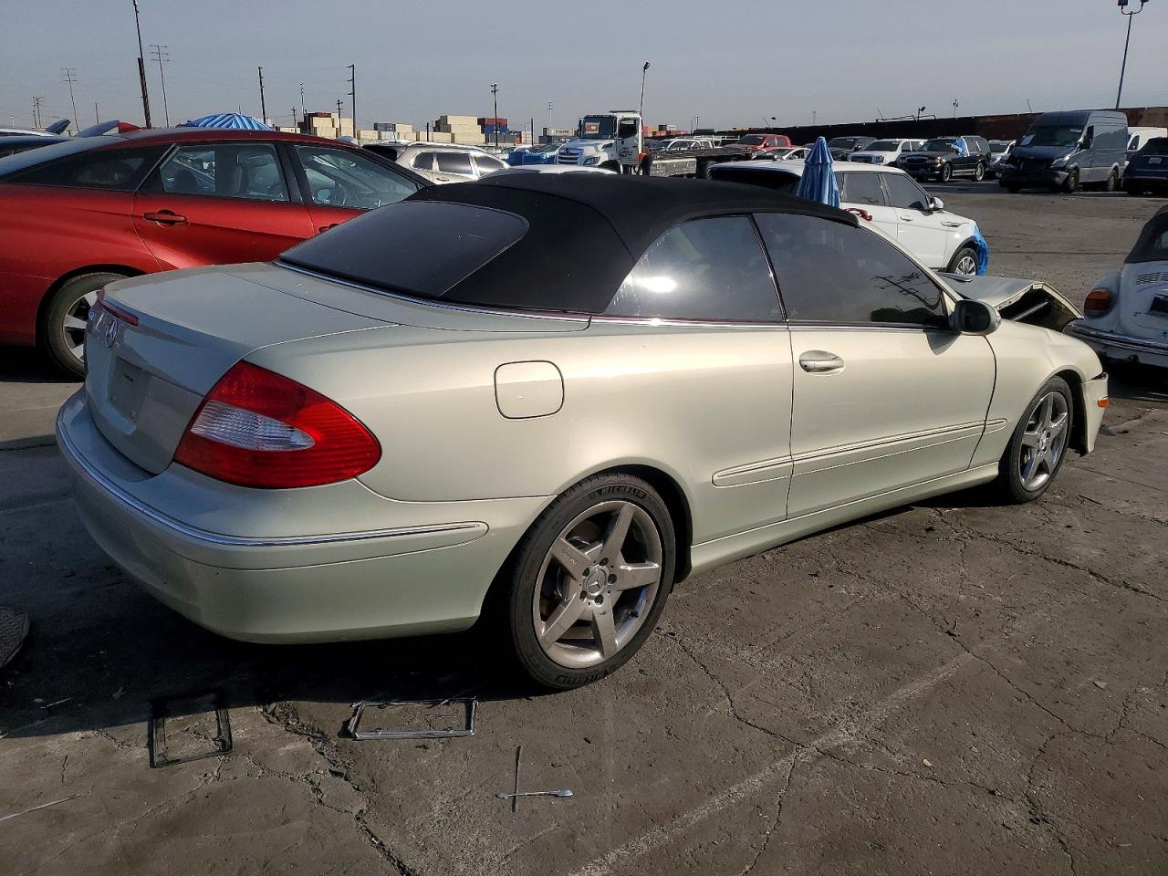 2006 Mercedes-benz Clk 350 Silver vin: WDBTK56G56T065523