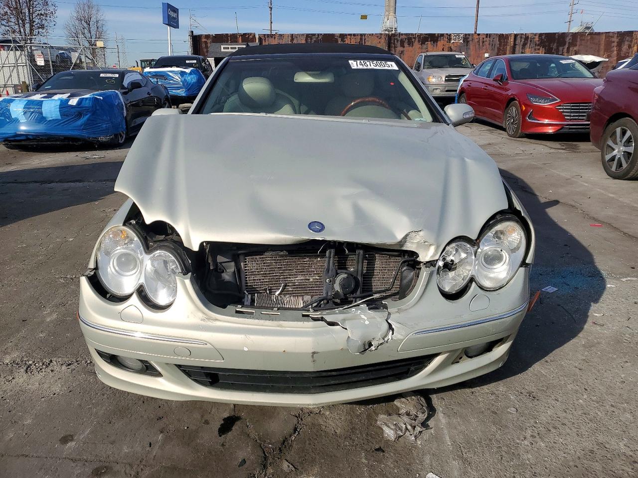 2006 Mercedes-benz Clk 350 Silver vin: WDBTK56G56T065523
