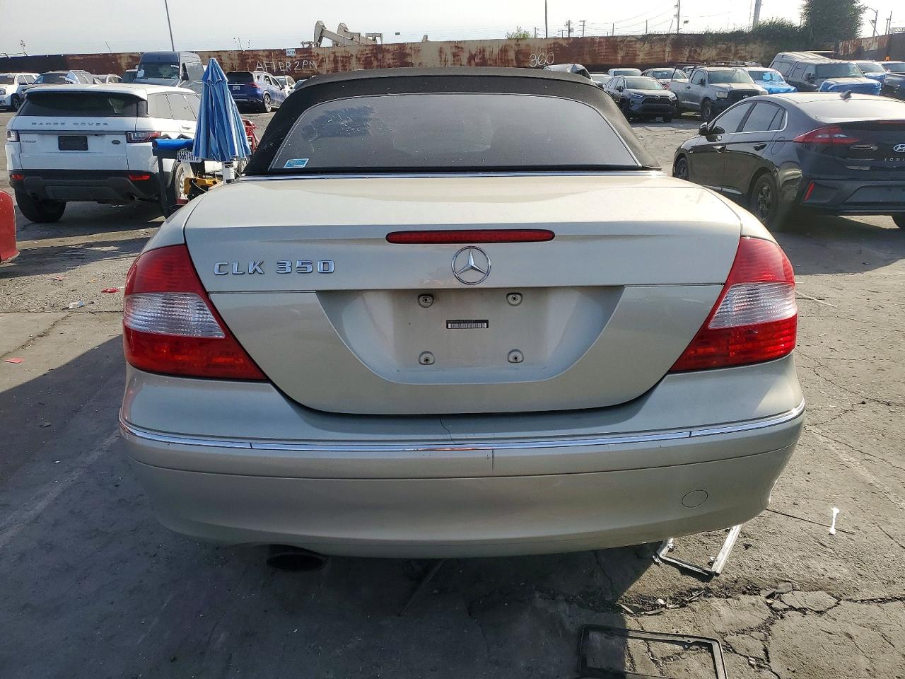 2006 Mercedes-benz Clk 350 Silver vin: WDBTK56G56T065523