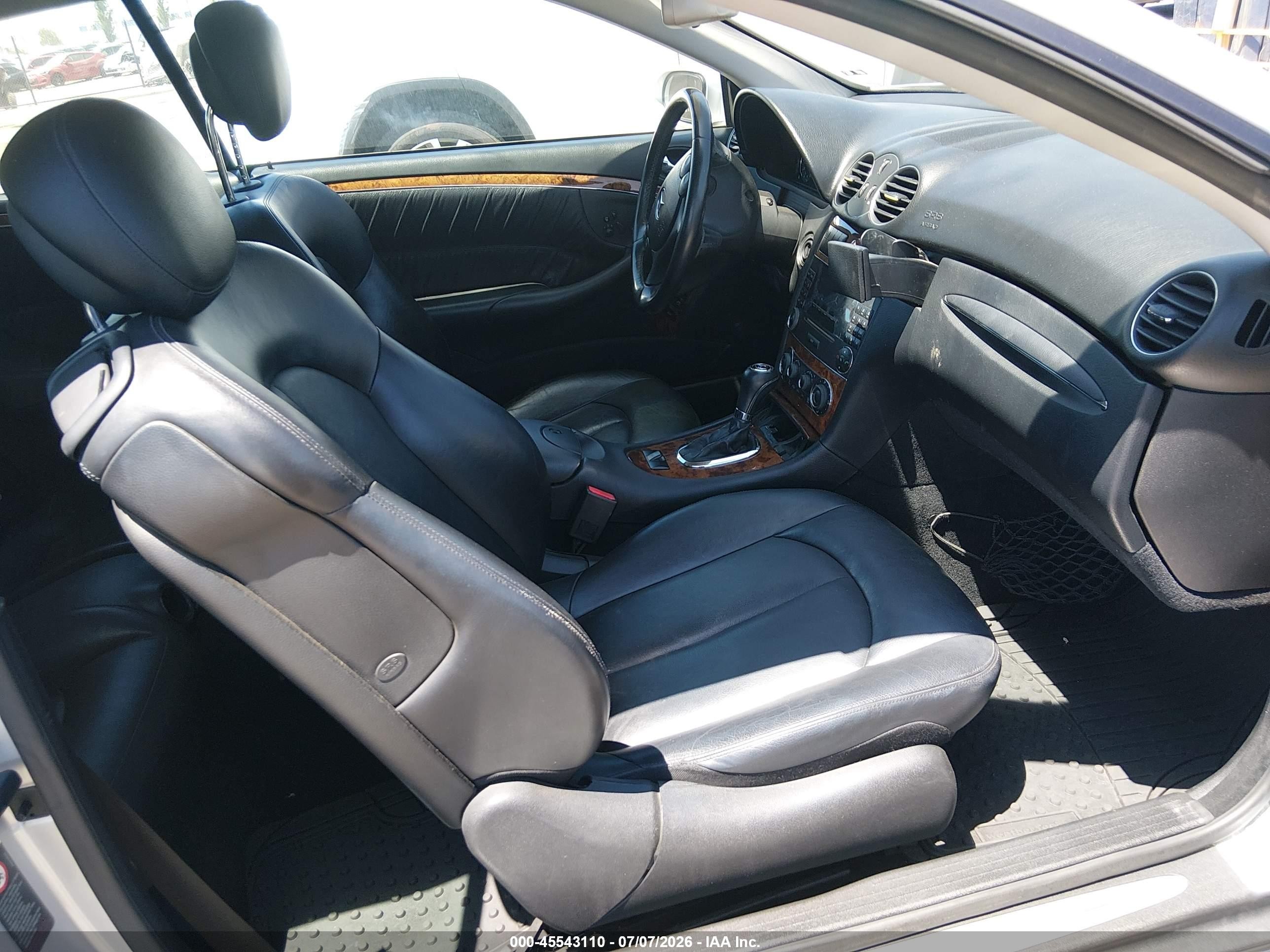 2006 Mercedes-benz Clk 350   Silver vin: WDBTK56G66T056118
