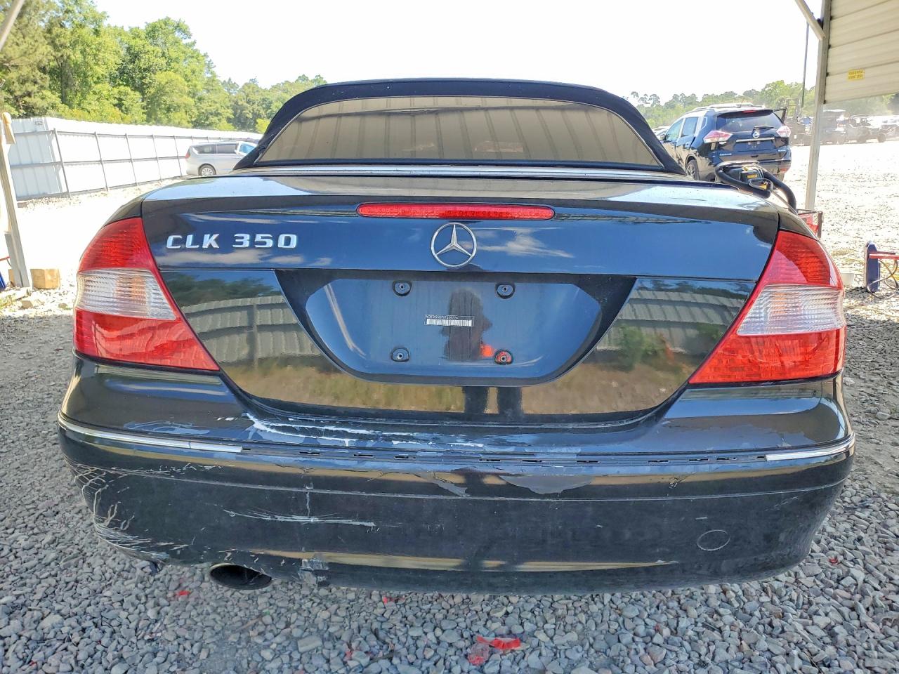 2006 Mercedes-benz Clk 350 Черный vin: WDBTK56G76T059724