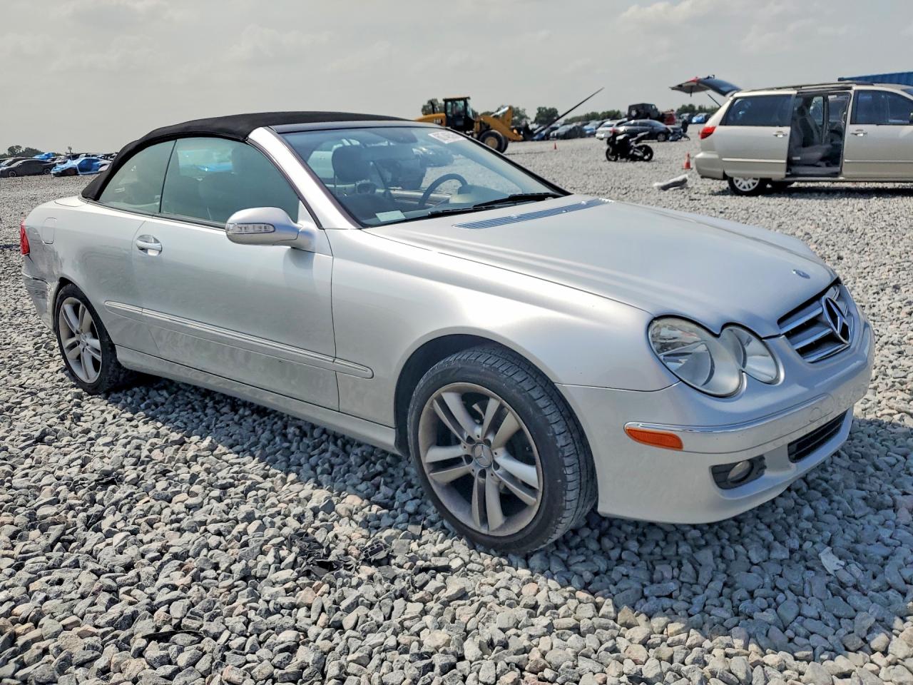 2006 Mercedes-benz Clk 350 Silver vin: WDBTK56G76T066799