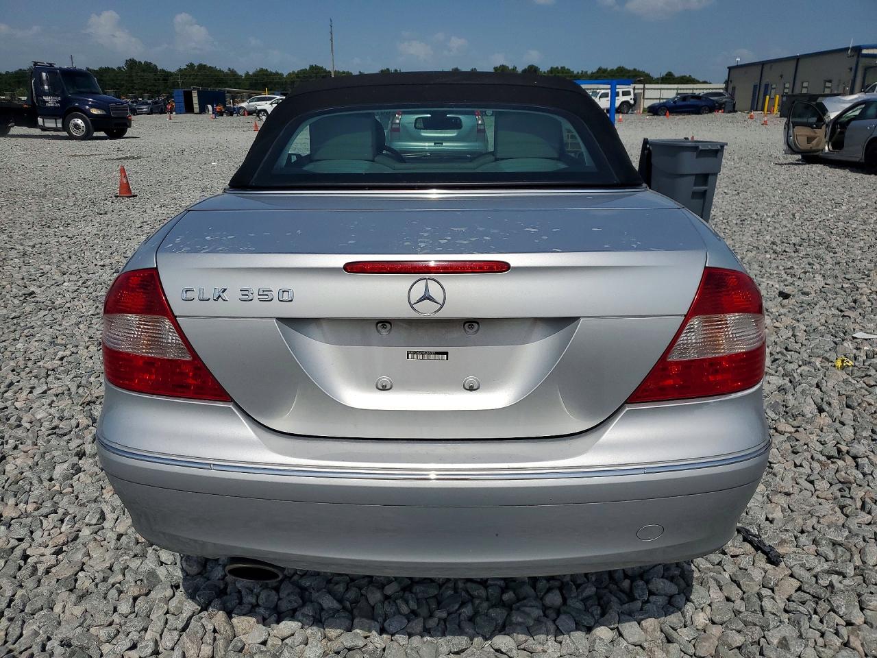 2006 Mercedes-benz Clk 350 Silver vin: WDBTK56G76T066799