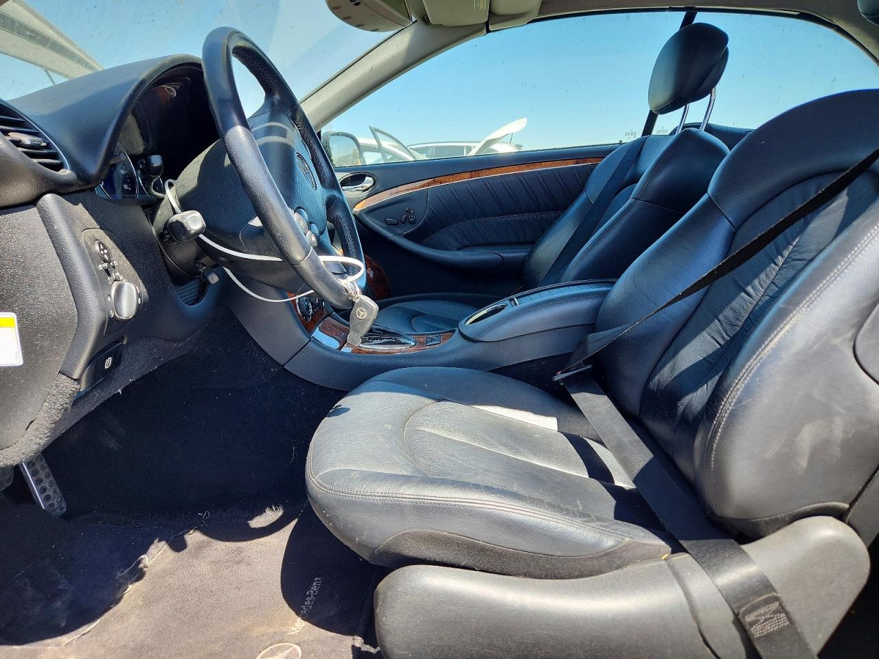 2006 Mercedes-benz Clk 350 Черный vin: WDBTK56G86T065628