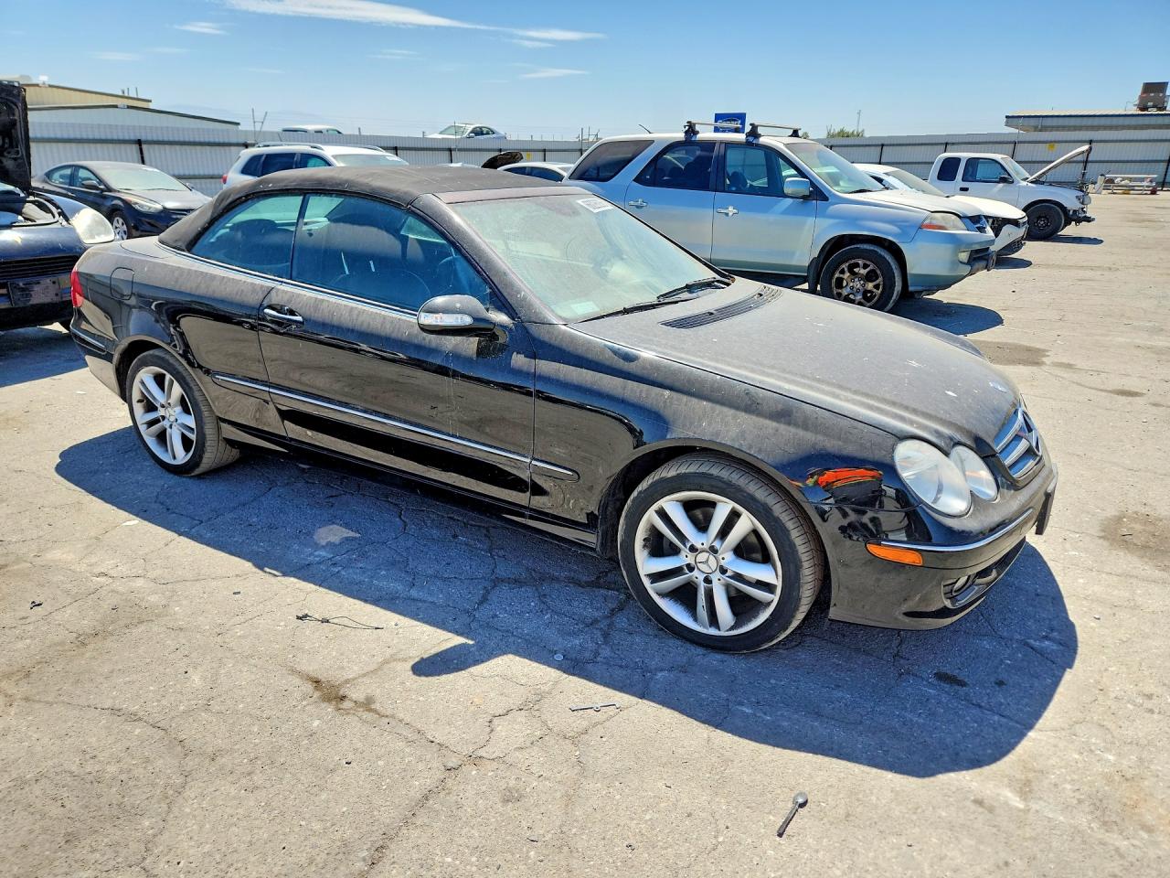 2006 Mercedes-benz Clk 350 Черный vin: WDBTK56G86T065628