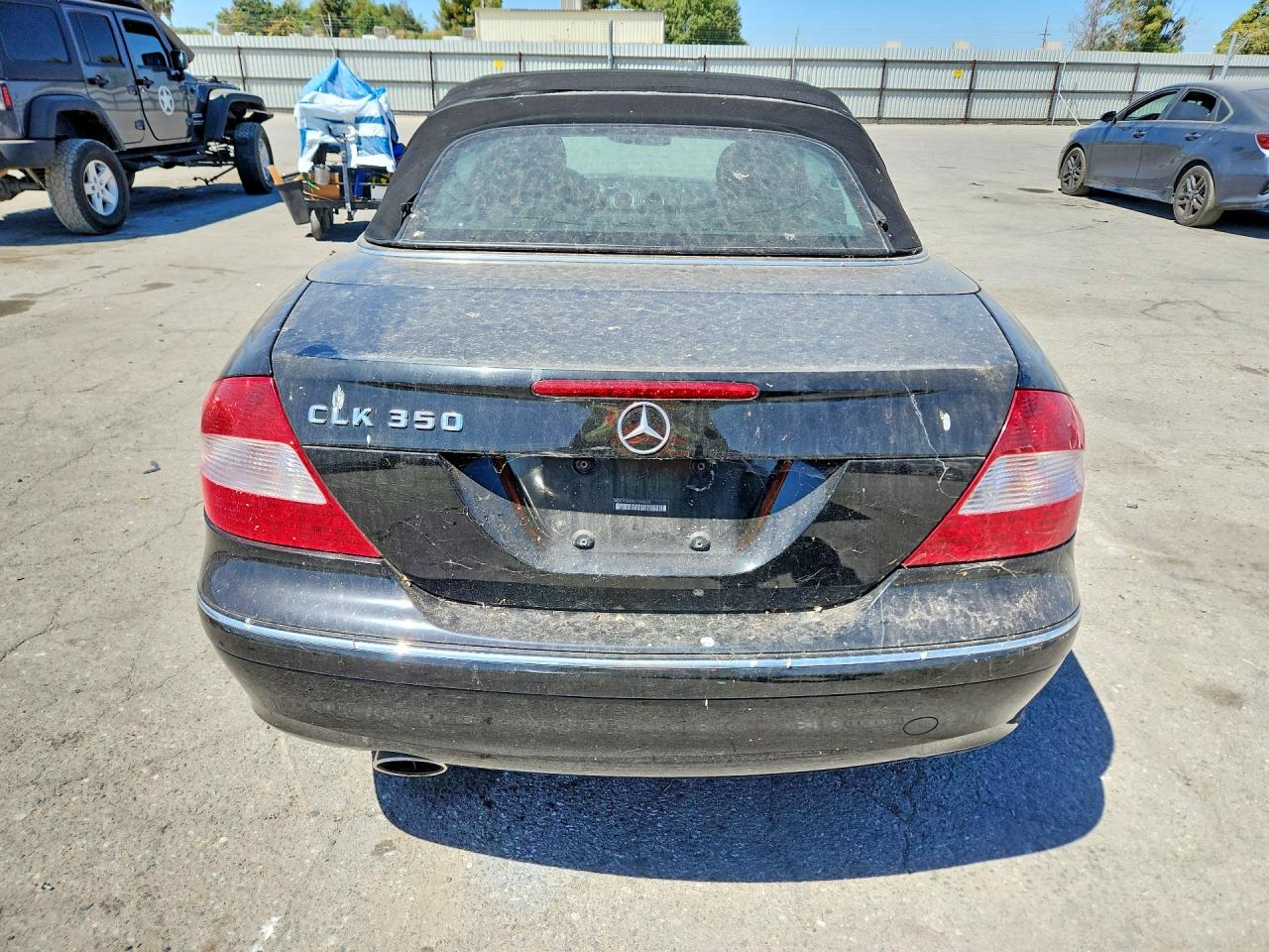 2006 Mercedes-benz Clk 350 Черный vin: WDBTK56G86T065628