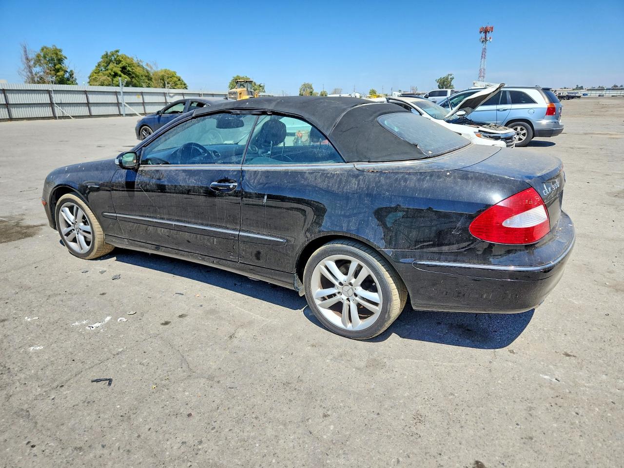 2006 Mercedes-benz Clk 350 Черный vin: WDBTK56G86T065628