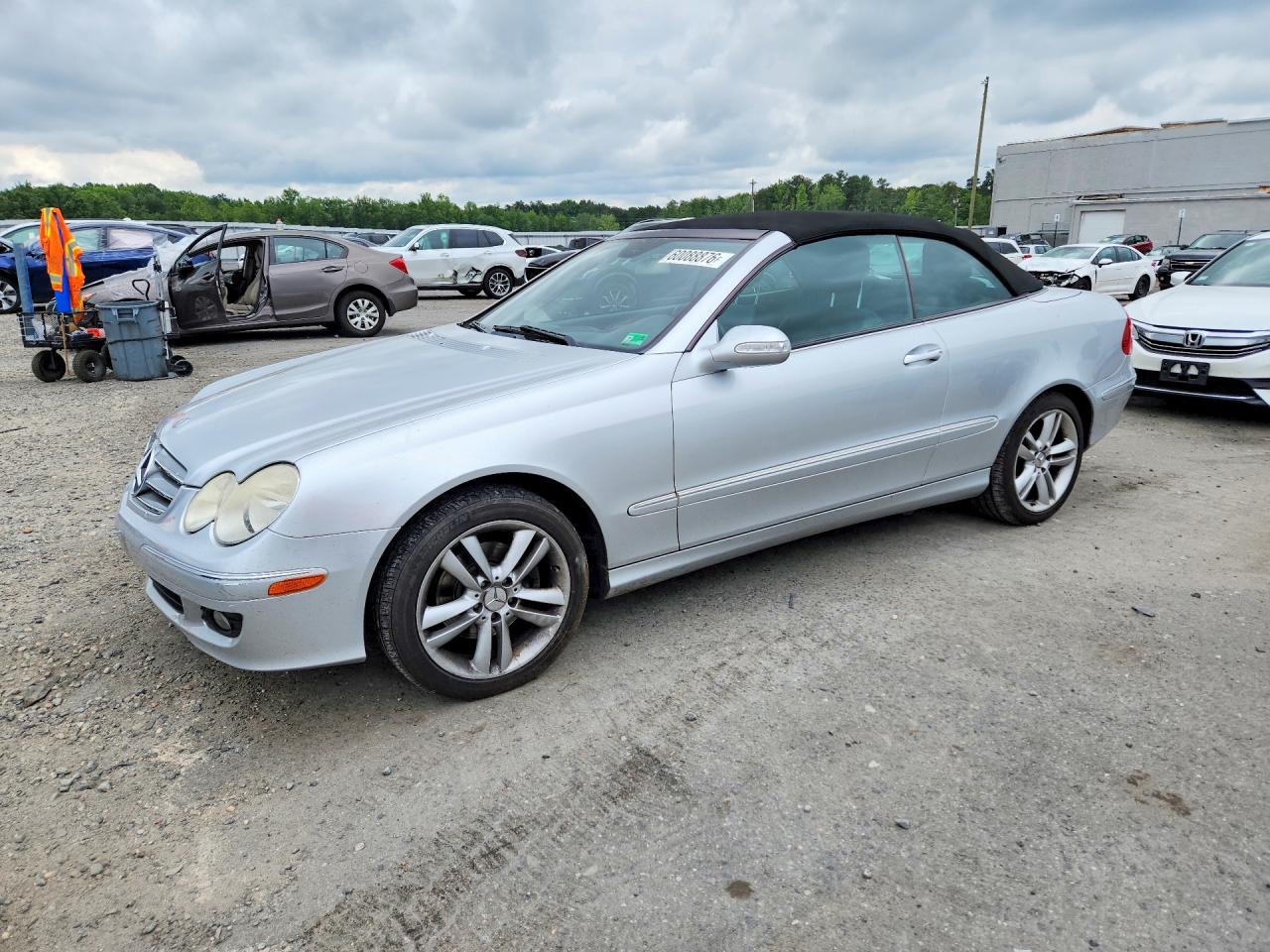 2006 Mercedes-benz Clk 350 Silver vin: WDBTK56G96T064679