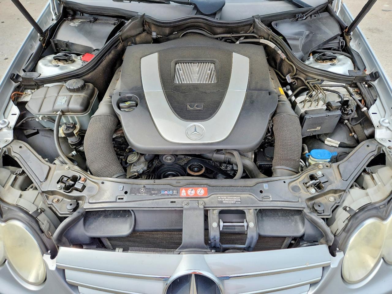 2006 Mercedes-benz Clk 350 Silver vin: WDBTK56G96T064679
