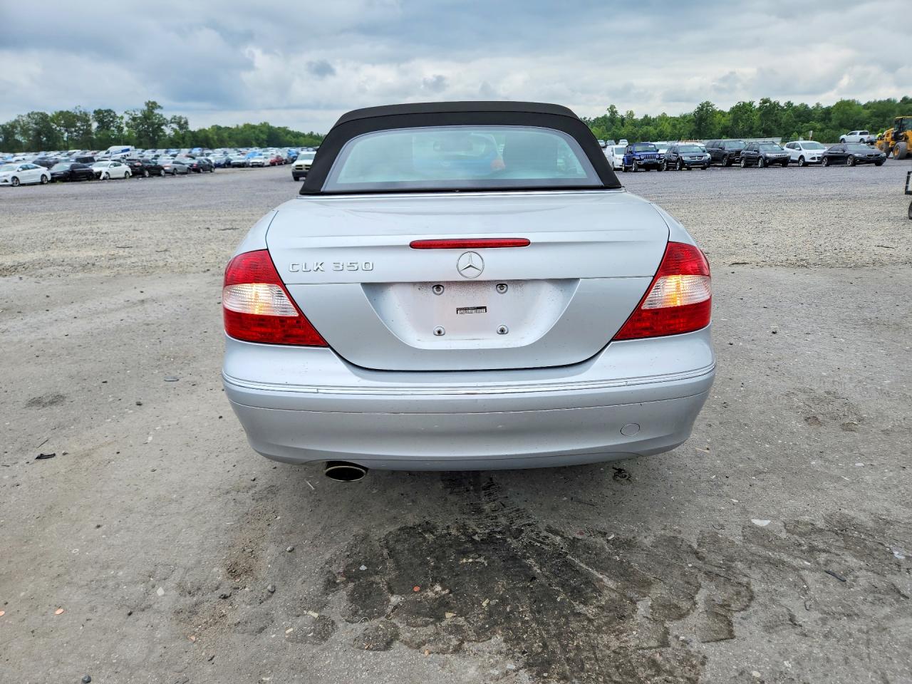 2006 Mercedes-benz Clk 350 Silver vin: WDBTK56G96T064679