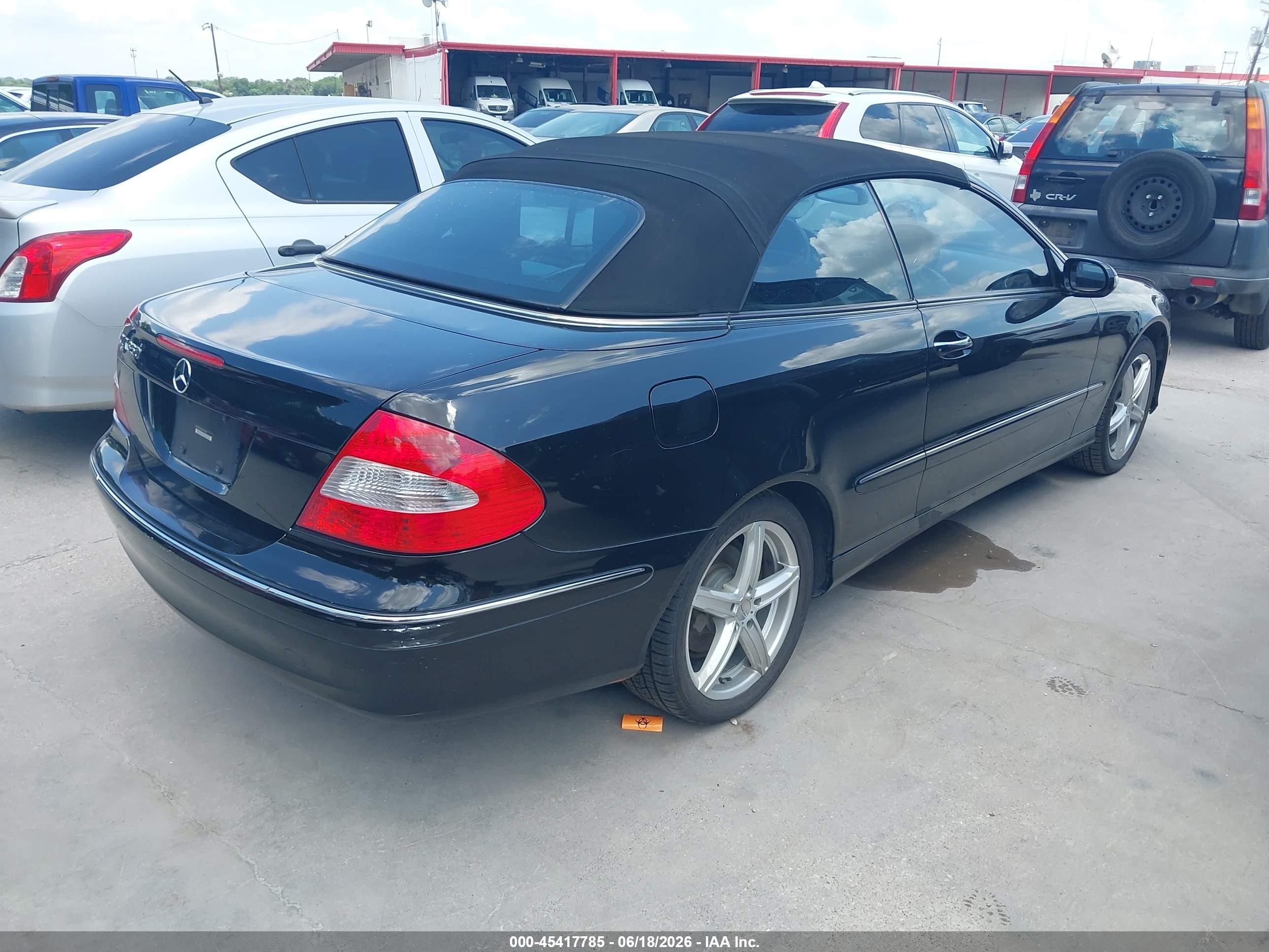 2006 Mercedes-benz Clk 350   Черный vin: WDBTK56G96T066223