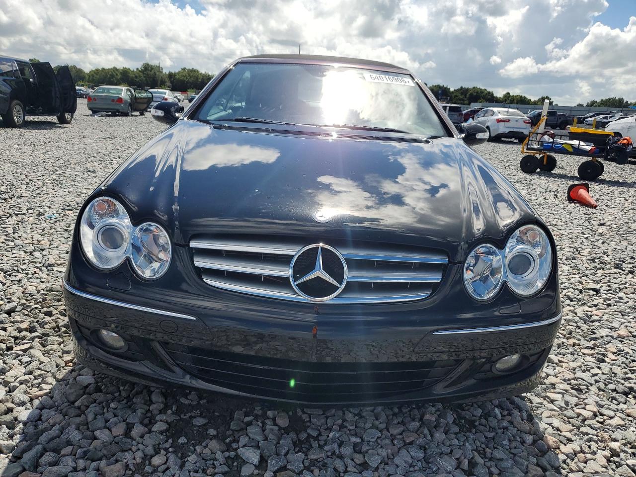 2006 Mercedes-benz Clk 350 Black vin: WDBTK56H36F194447