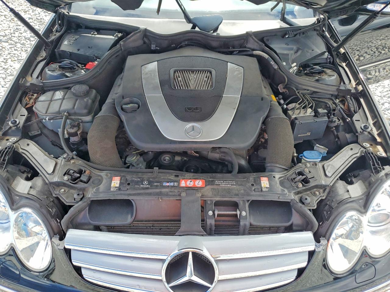 2006 Mercedes-benz Clk 350 Black vin: WDBTK56H36F194447