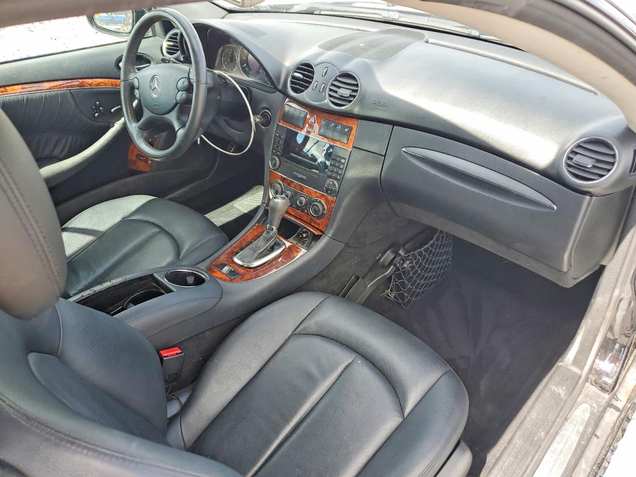 2006 Mercedes-benz Clk 350 Black vin: WDBTK56H36F194447